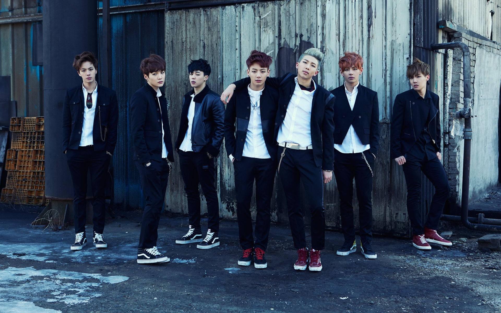 BTS Group Photo Skool Luv Affair — 1920x1200 wallpaper