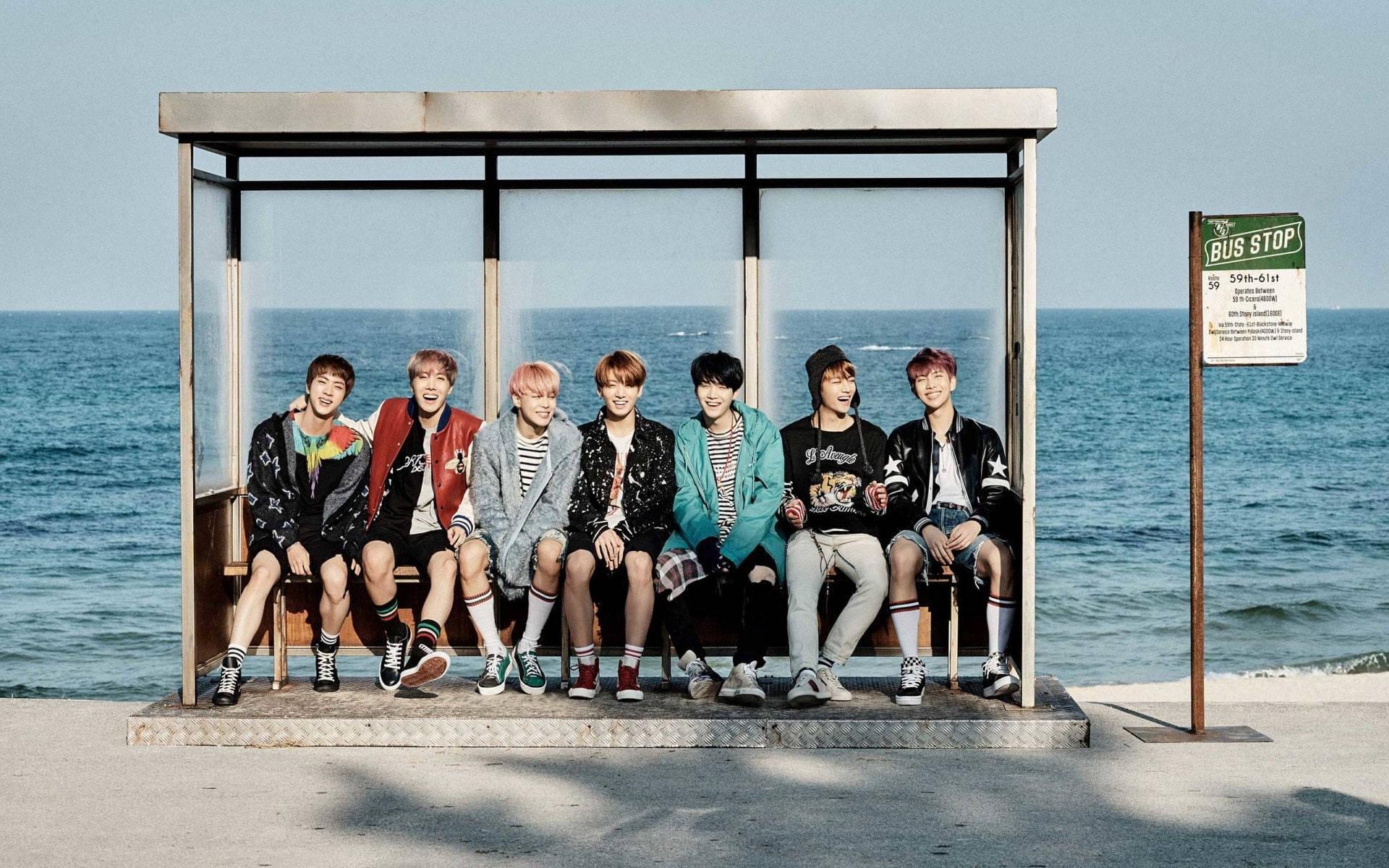 BTS Group Photo YNWA — 1920x1200 wallpaper