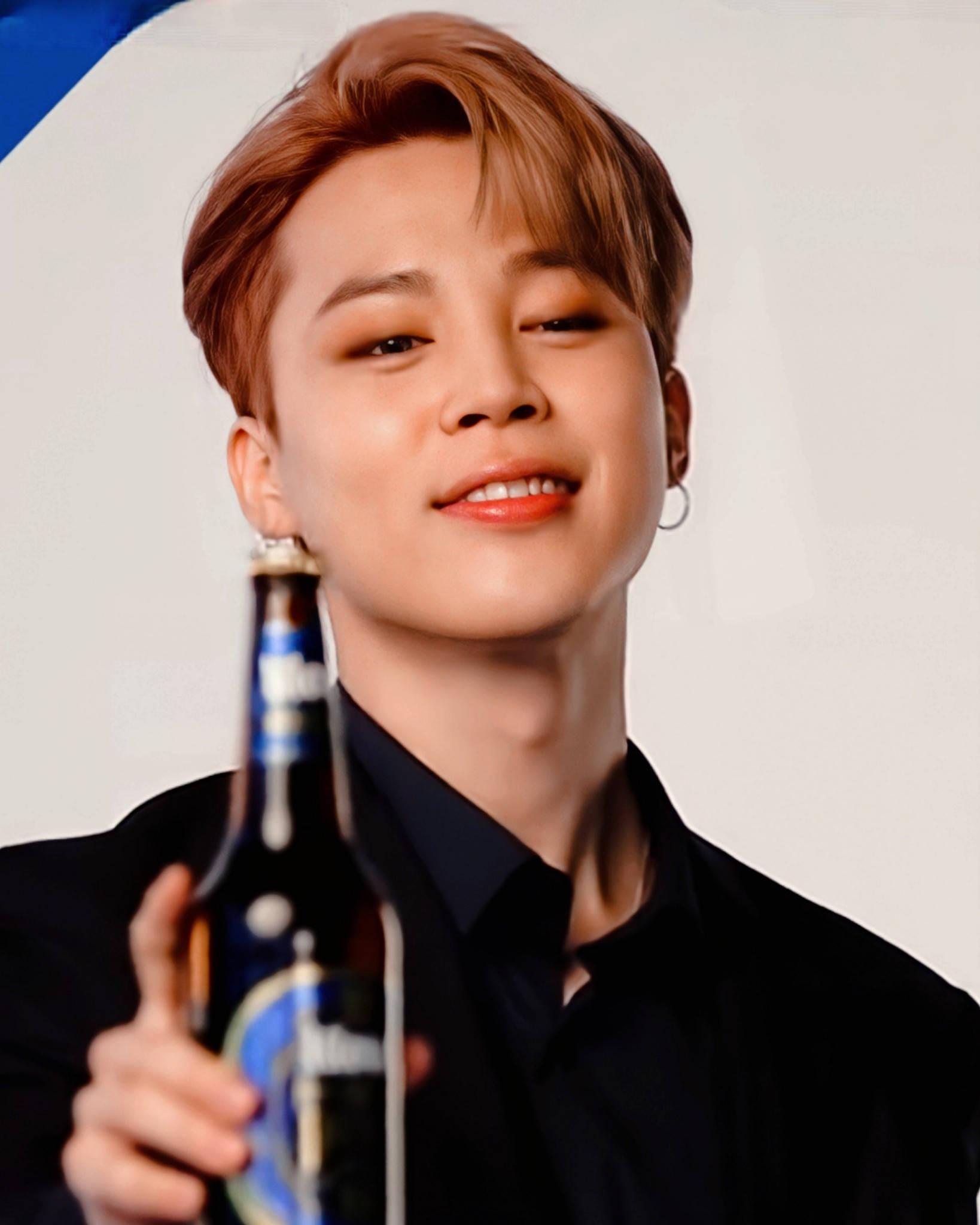 BTS Jimin For Kloud Beer — 1638x2048 wallpaper