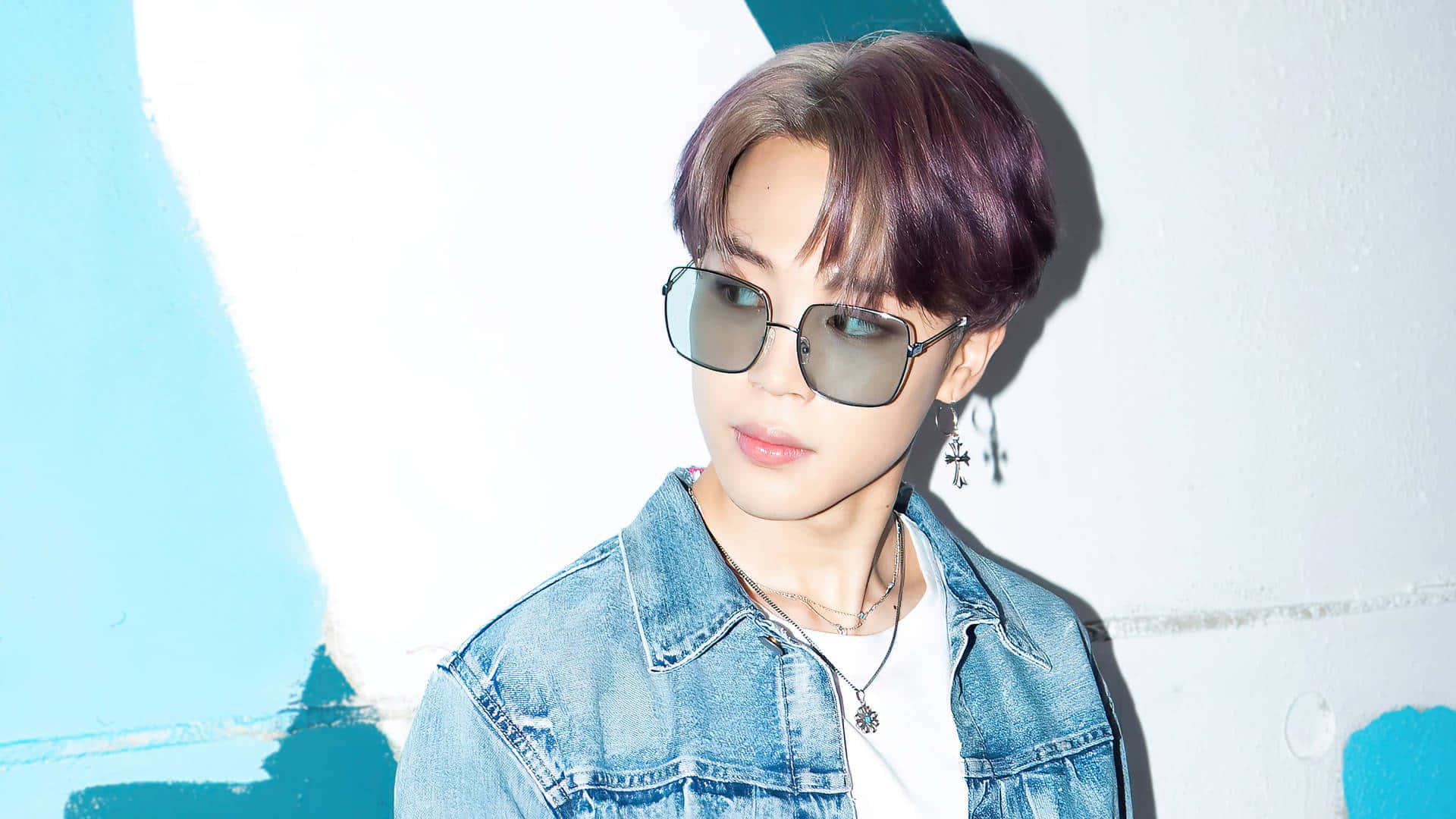 BTS Jimin in Colorful Outfit — 1920x1080 wallpaper