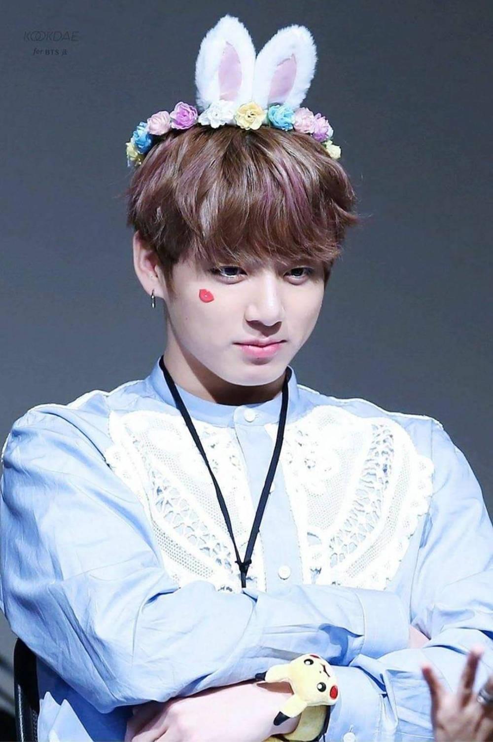 BTS JK Bunny Ear Headband — 1000x1504 wallpaper