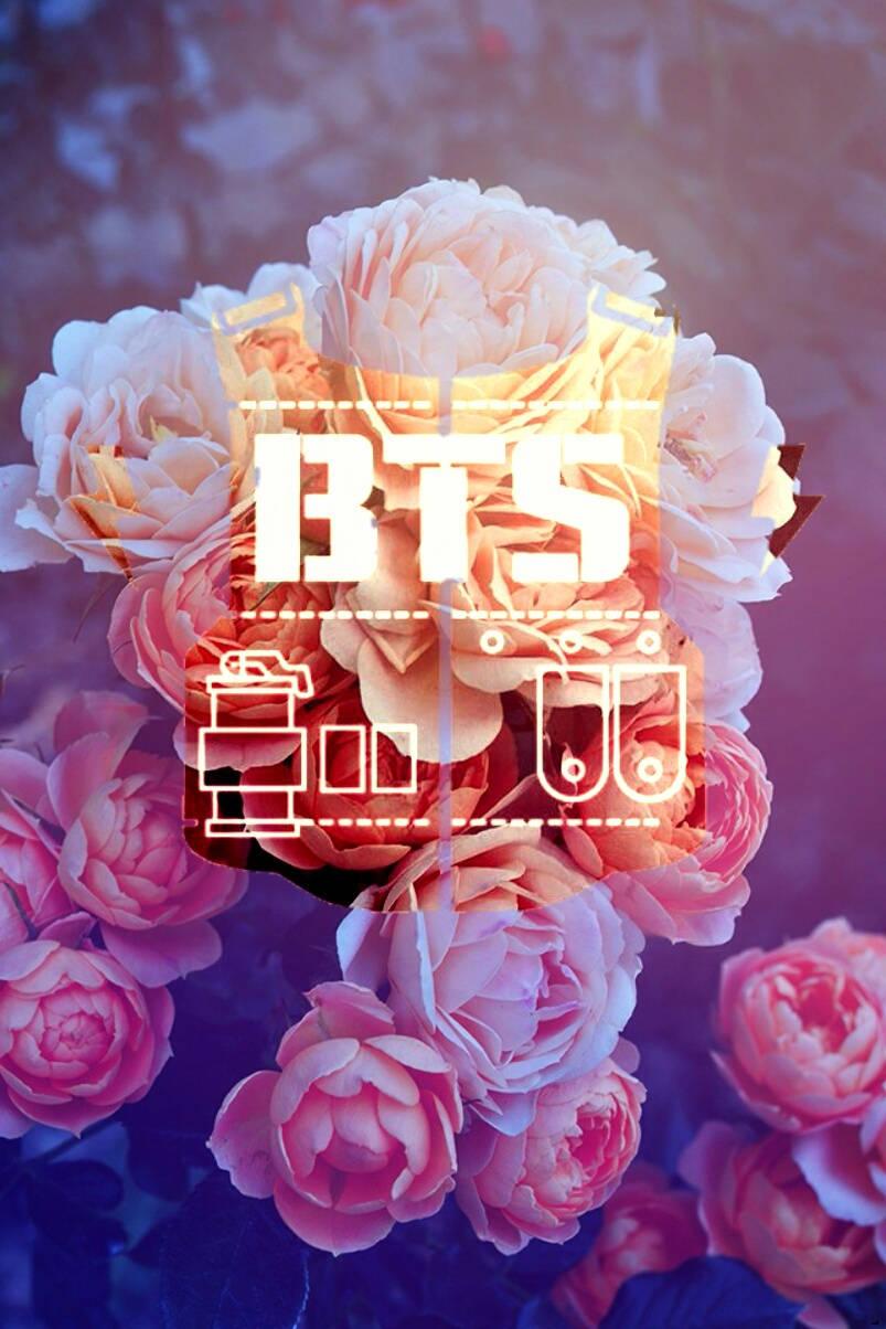 BTS Logo Bulletproof — 803x1204 wallpaper