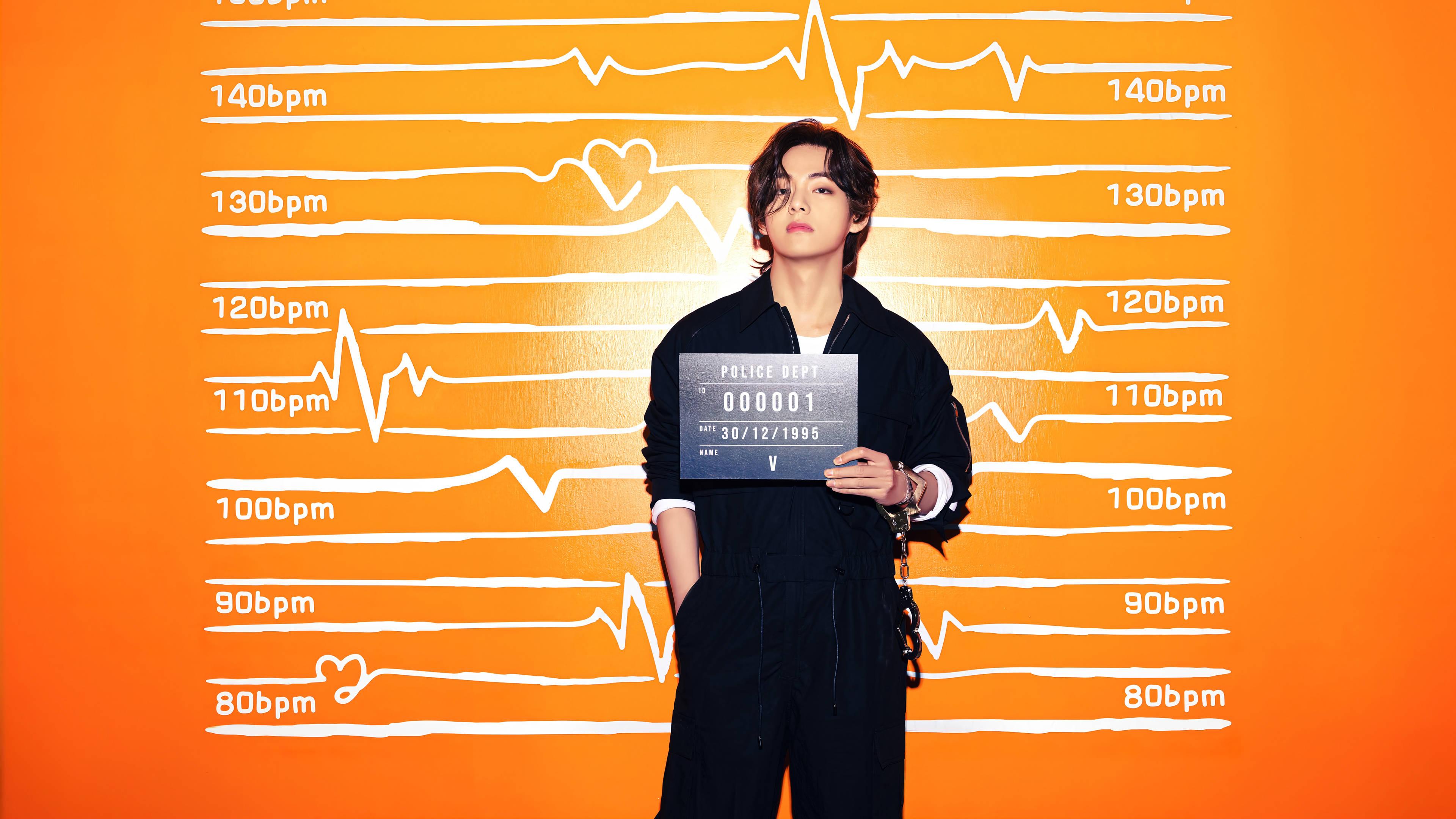 BTS Taehyung Butter Criminal — 3840x2160 wallpaper