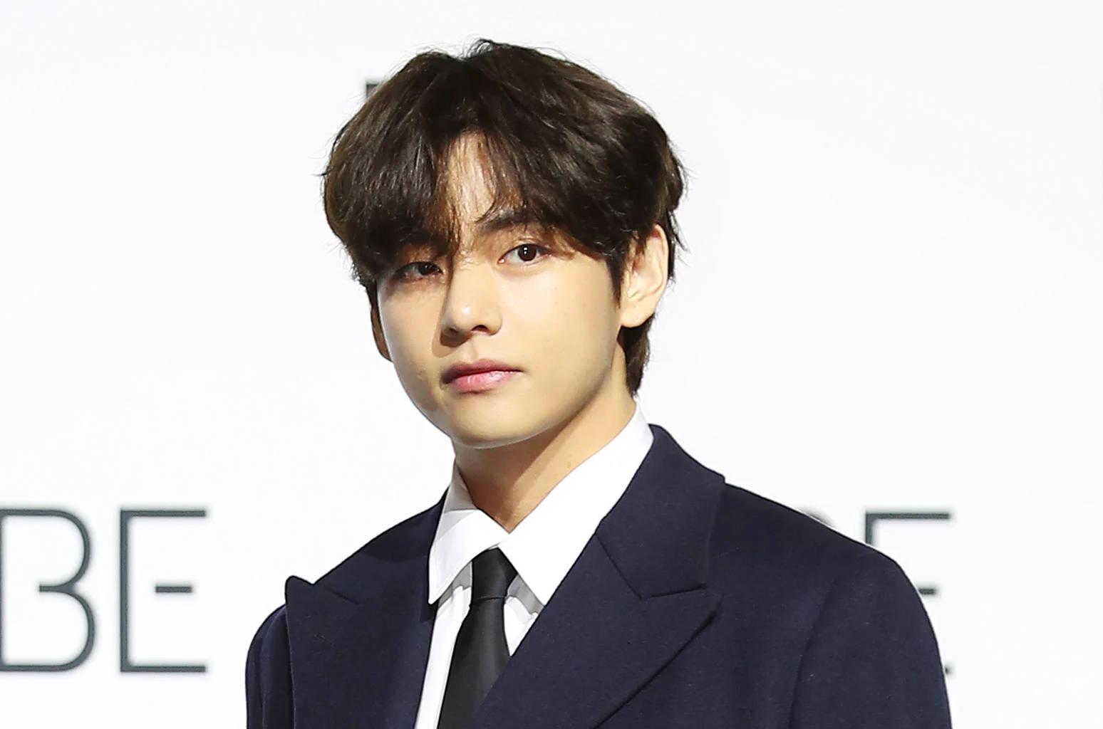 BTS V Black Tie — 1548x1024 wallpaper