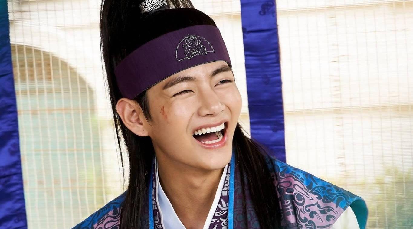 BTS V In Hwarang — 1365x757 wallpaper