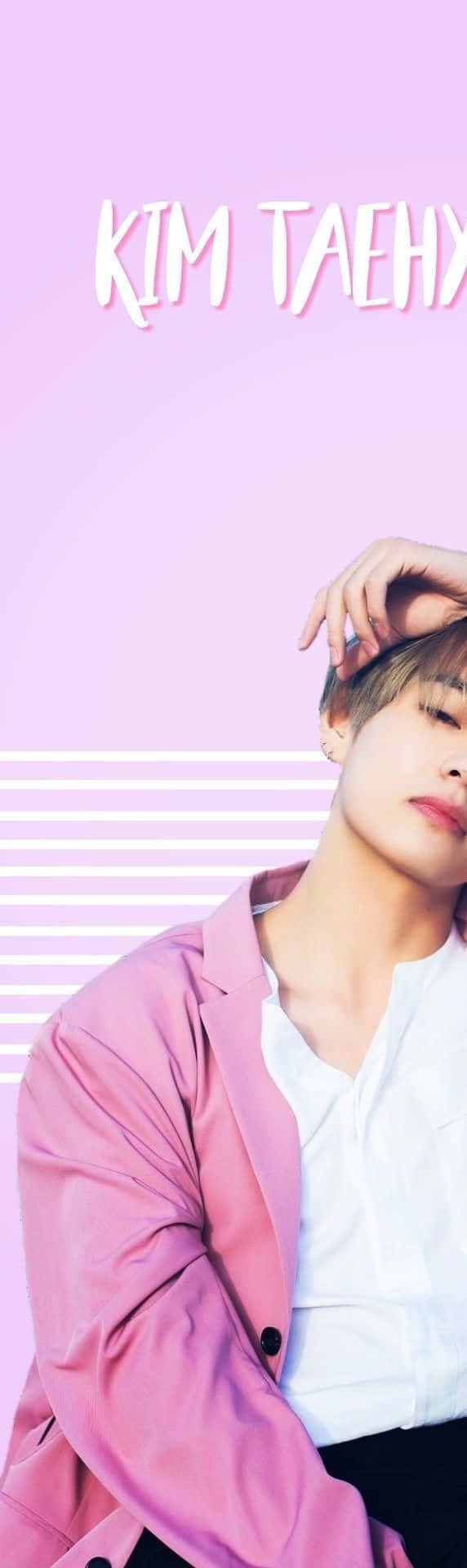 BTS V Lights Up The Stage — 572x1920 wallpaper