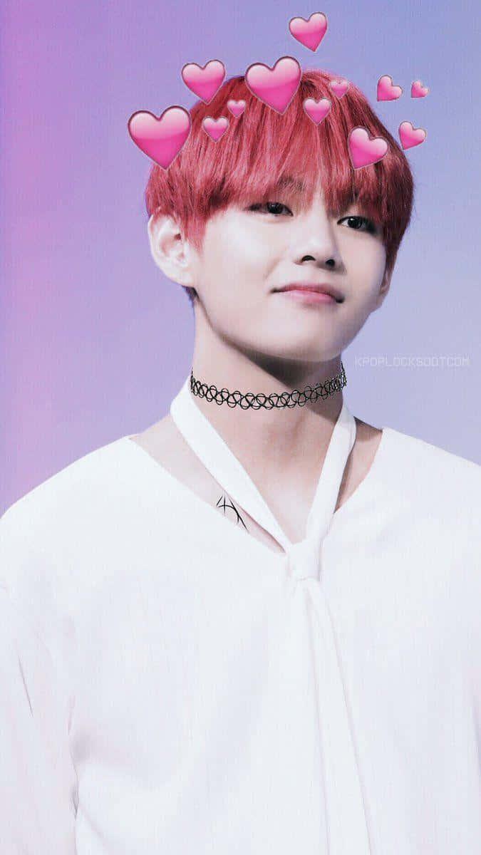 Bts V looking handsome and posing for the camera — 675x1200 wallpaper