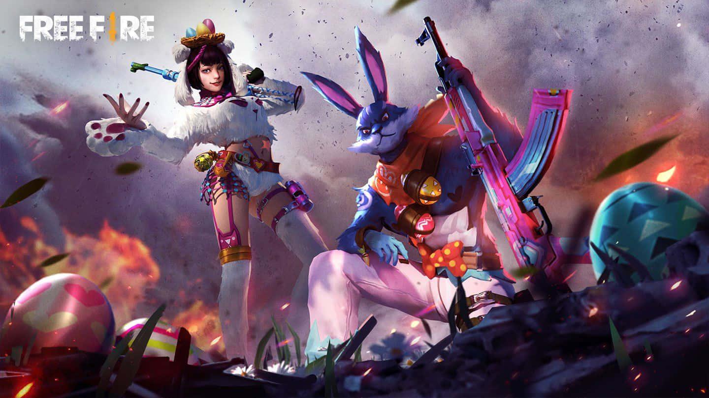 Bunny Bundle Free Fire Background