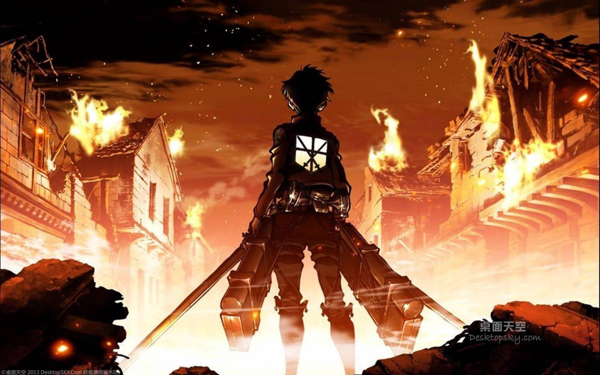 Burning Love - Attack On Titan — 1920x1200 wallpaper