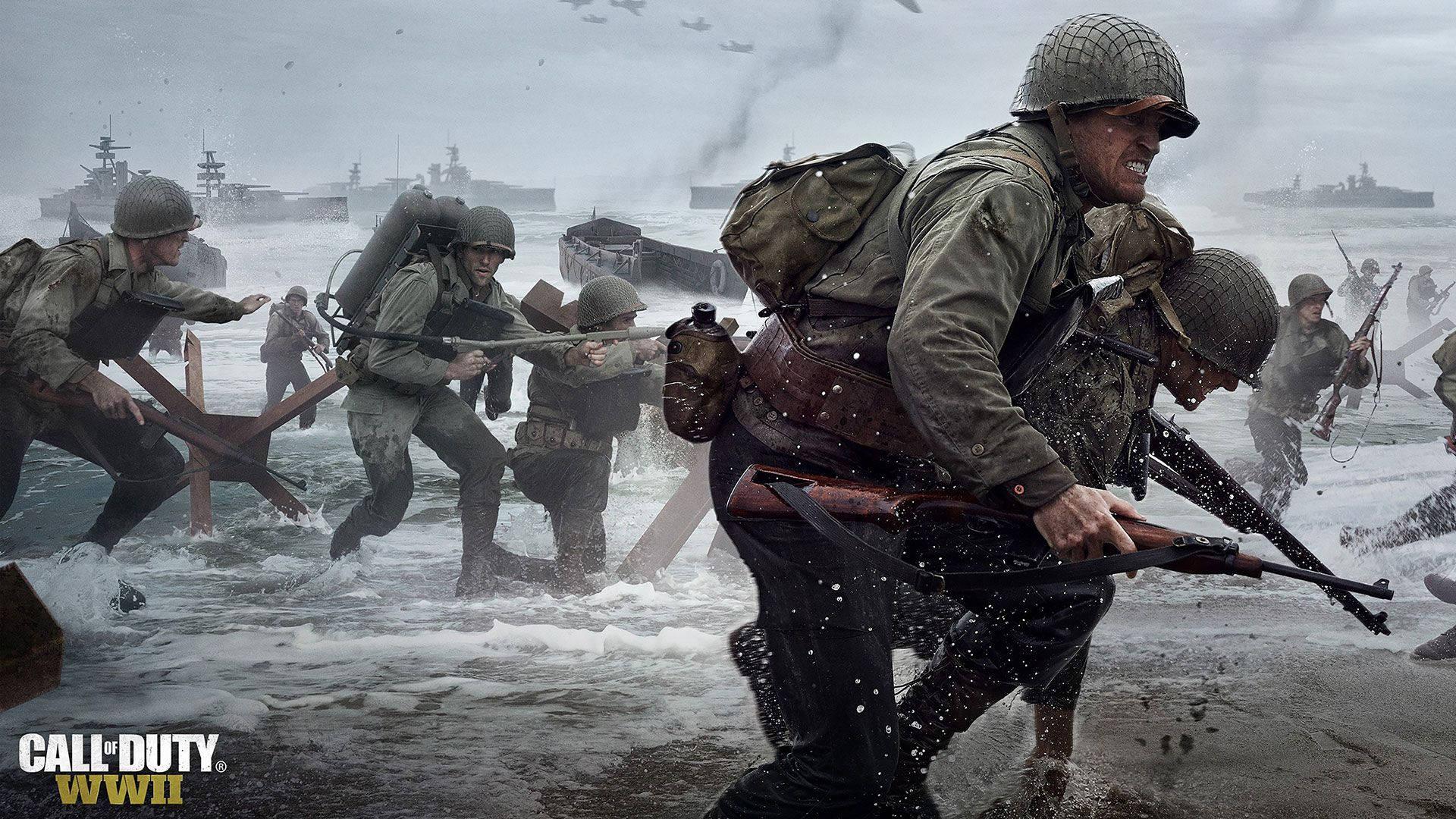 Call Of Duty WWII Digital Poster — 1920x1080 wallpaper