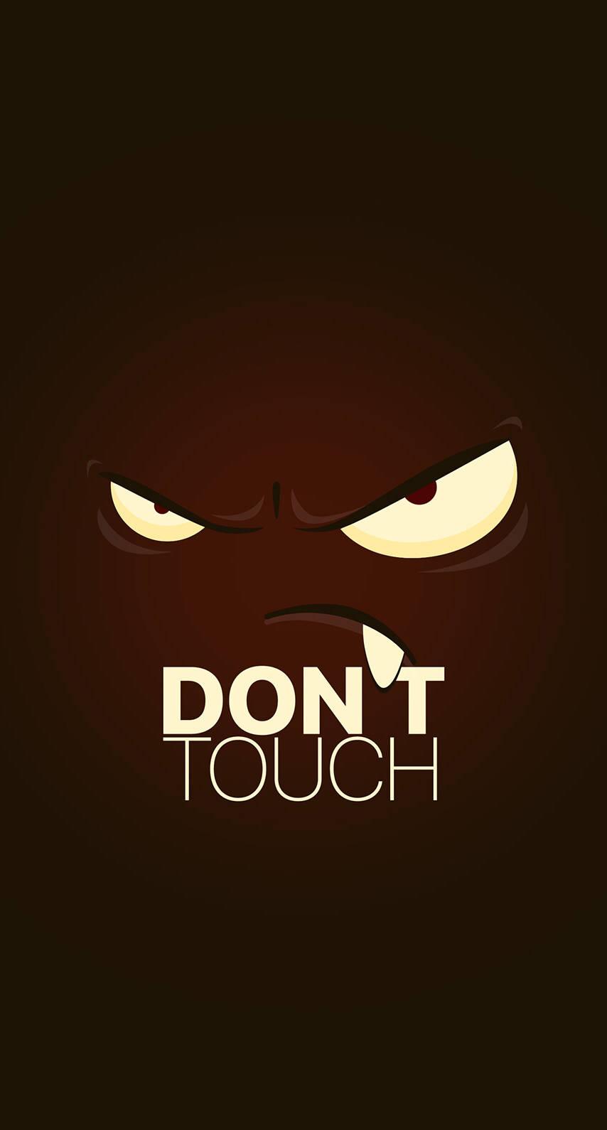 Can't Get In? Don't Let An Angry Face Lock Screen Keep You Waiting — 854x1590 wallpaper