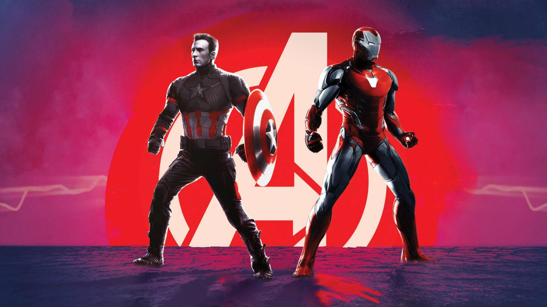 Captain America Iron Man Full HD Avengers — 1920x1080 wallpaper