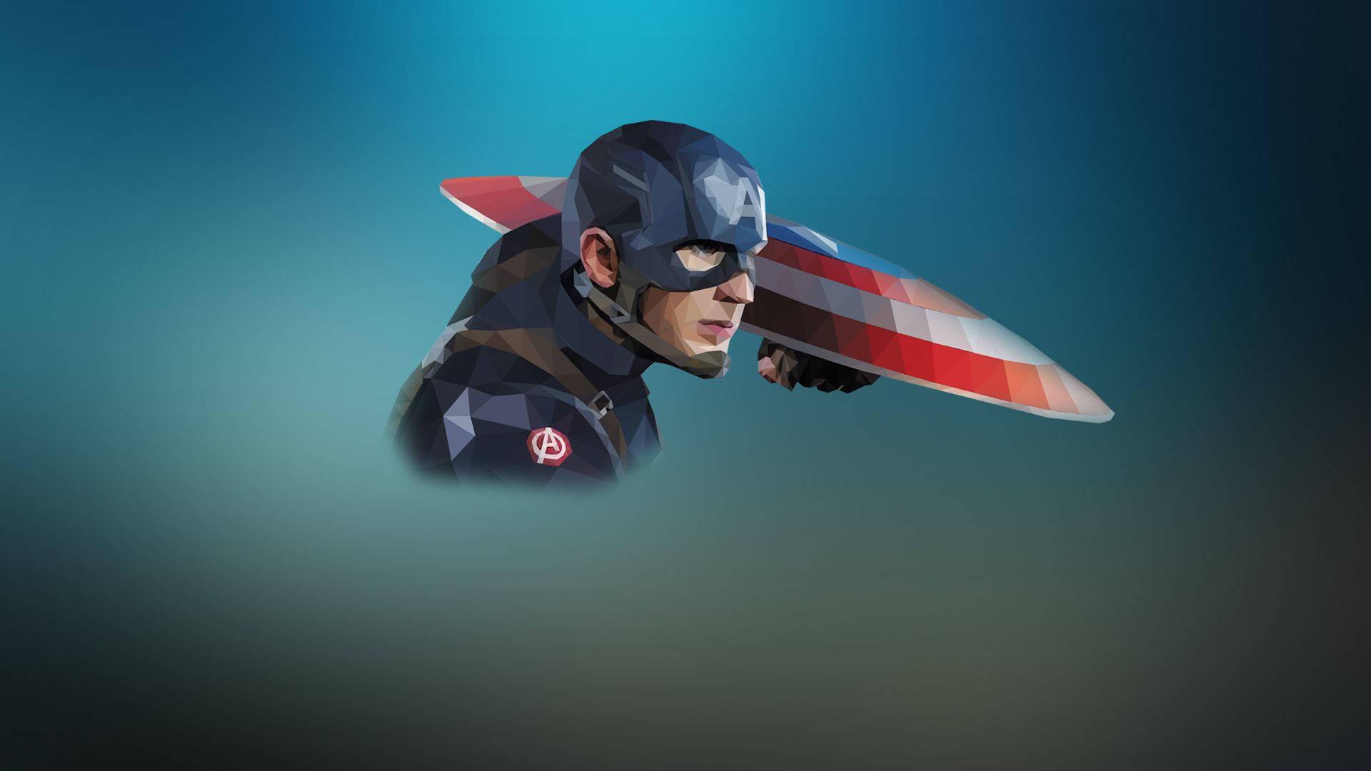 Captain America is Ready For Battle — 1920x1080 wallpaper