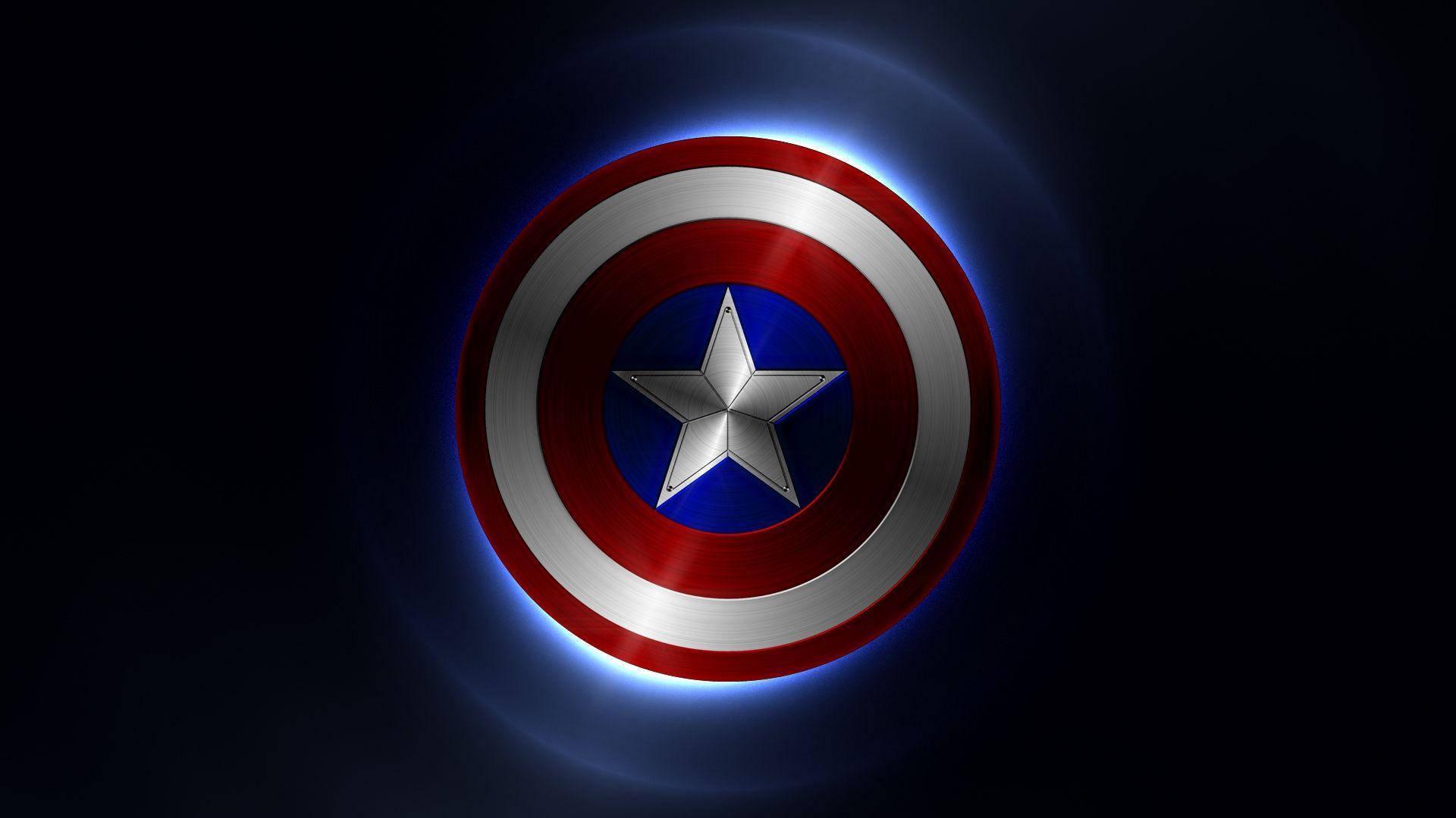 Captain America Unites with His Iconic Vibranium Shield — 1920x1080 wallpaper