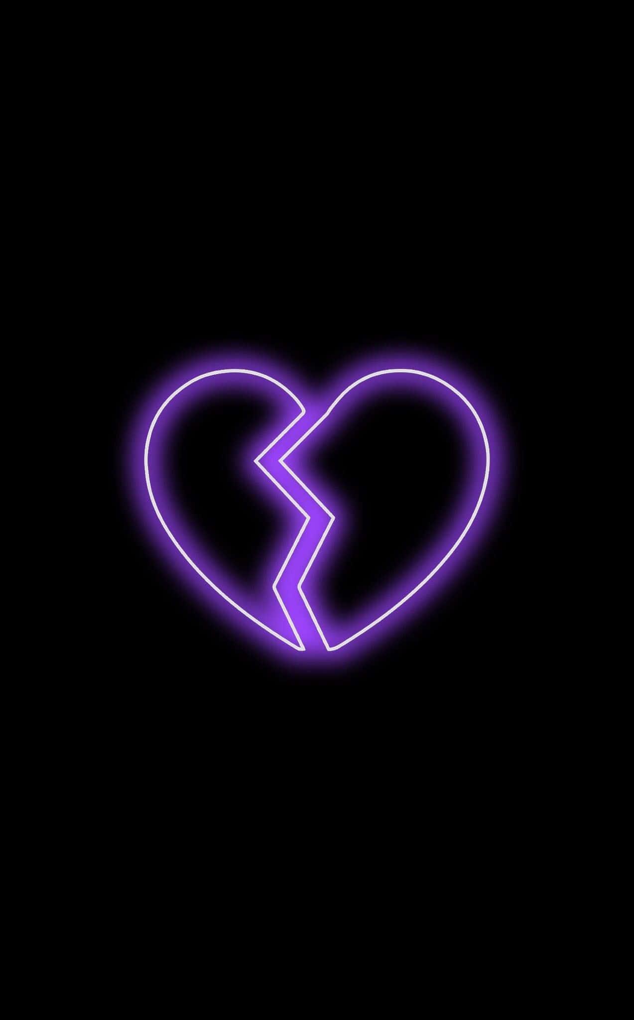 A Broken Heart in Darkness — 1273x2048 wallpaper