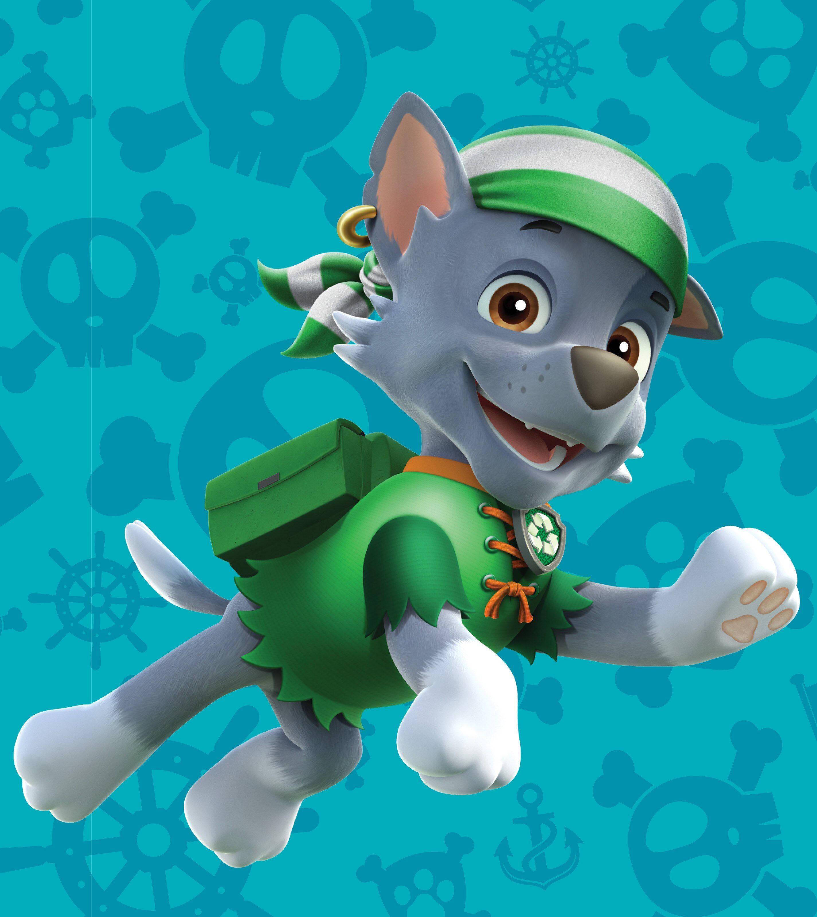 Adventure Awaits with Pirate Rocky from Paw Patrol — 2850x3200 wallpaper
