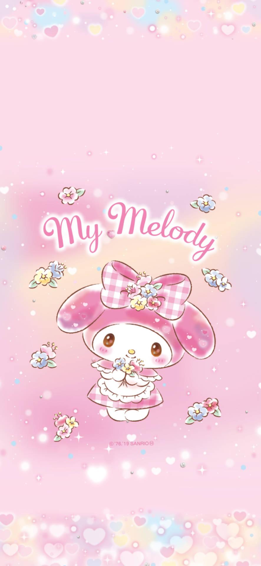Darling Pink My Melody Wallpaper — 886x1920 wallpaper