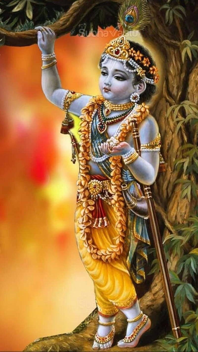 Divine Childhood of Lord Bal Krishna — 800x1422 wallpaper