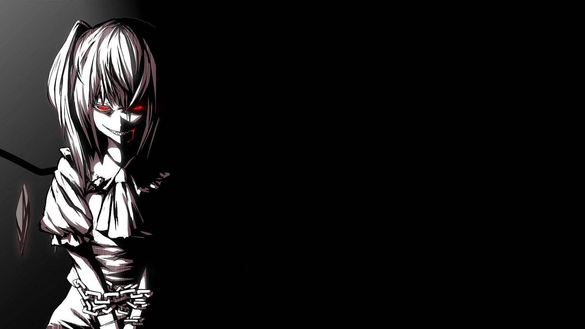 Flandre Scarlet Touhou Project: Aesthetic Black and White Profile Picture — 1920x1080 wallpaper