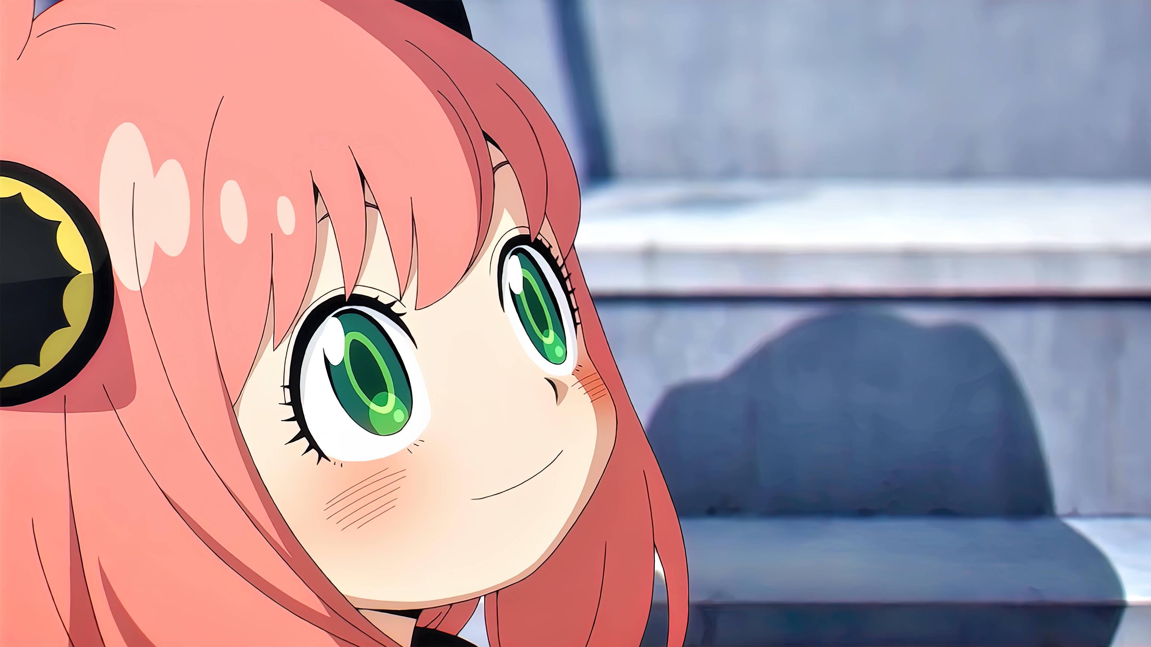 Innocence Personified - Anya Forger in Close Up — 3840x2160 wallpaper