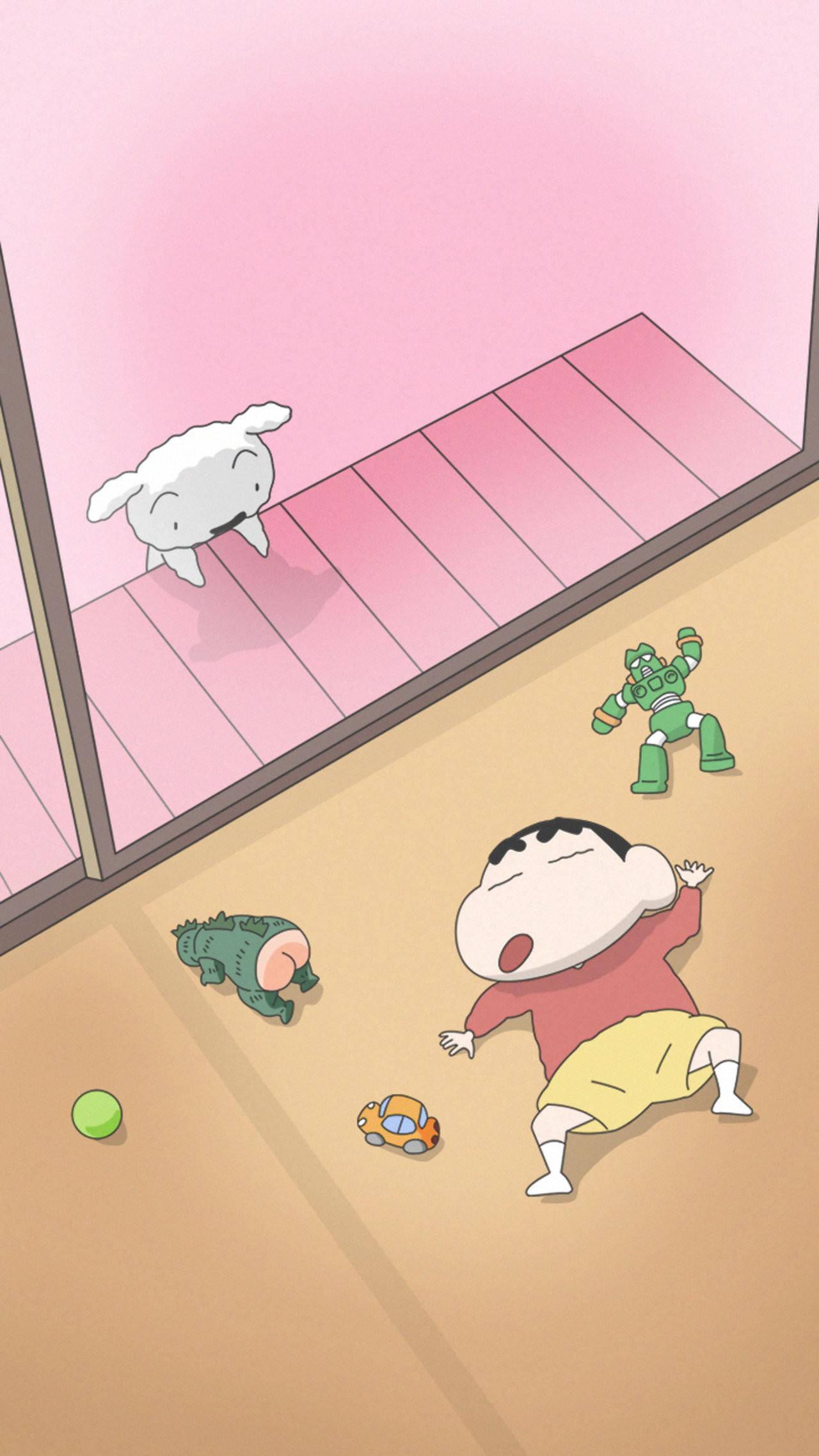 Peaceful Sleep - Shinchan Aesthetic — 1280x2275 wallpaper