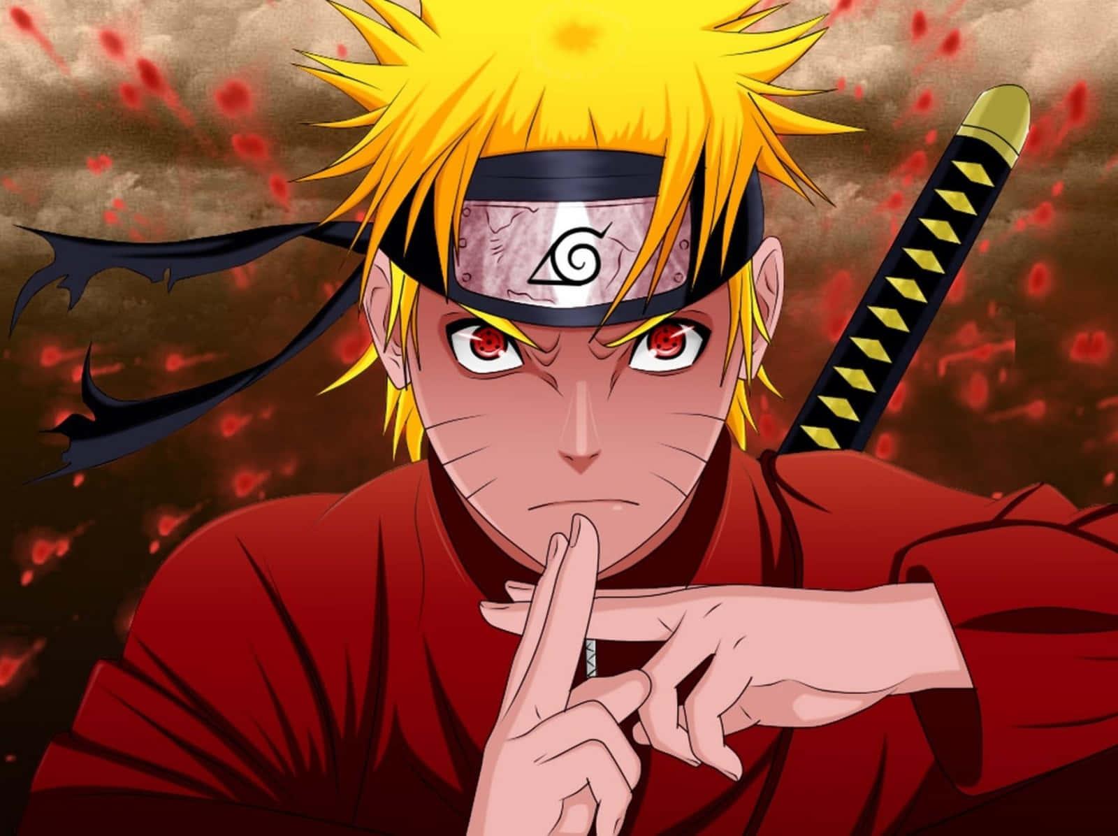 The Powerful Jinchuriki Naruto Uzumaki in Action — 1600x1196 wallpaper