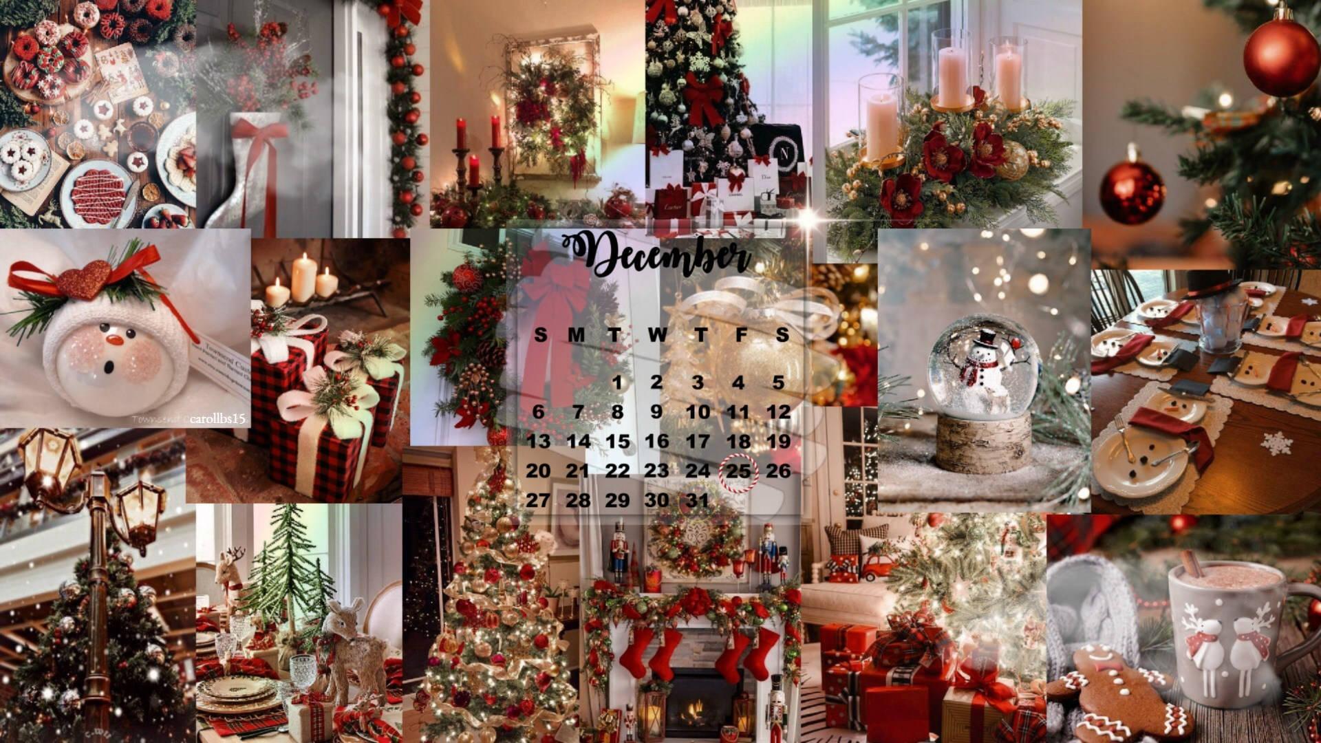 Captivating Christmas Collage — 1920x1080 wallpaper