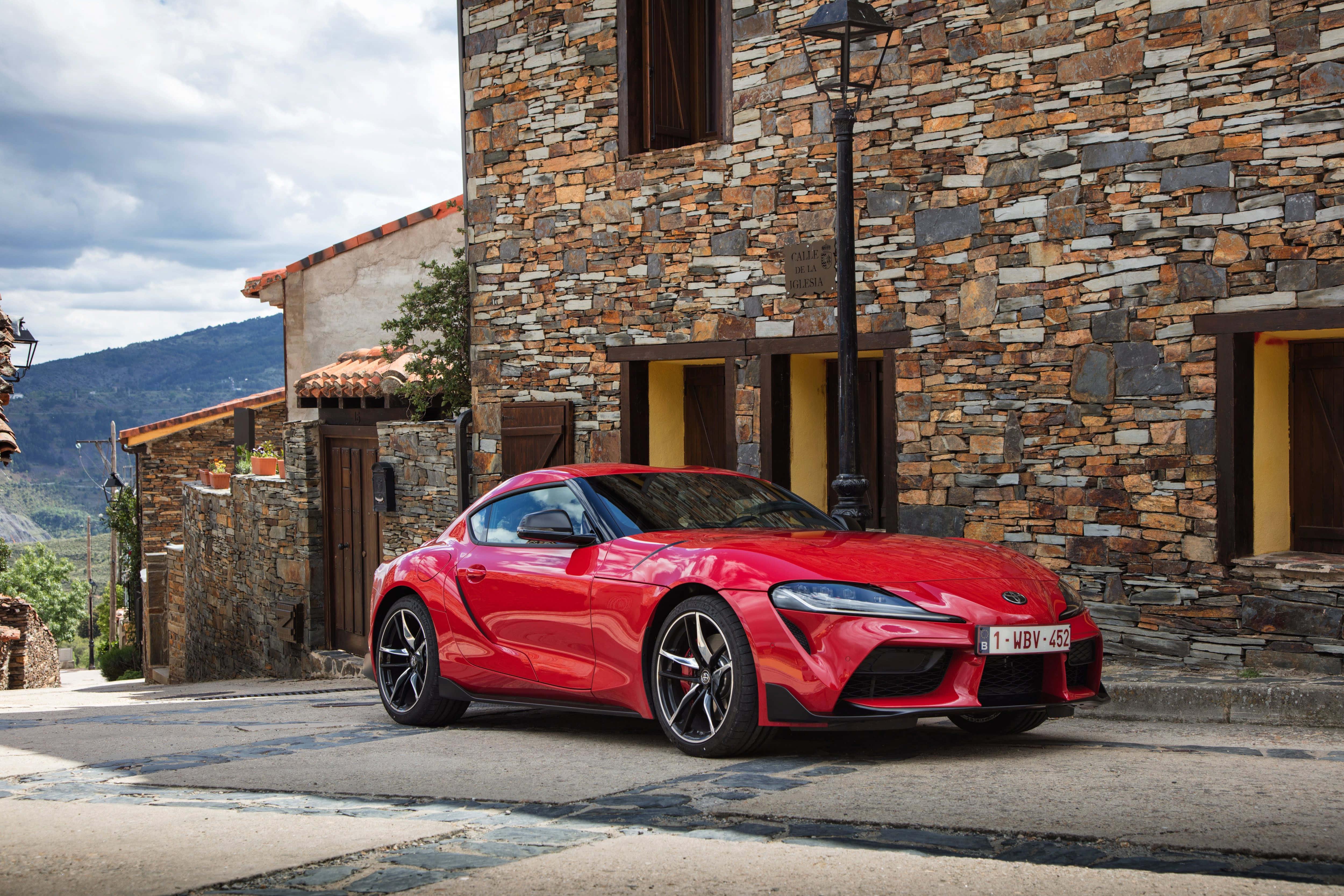Captivating Supra Car on Open Road — 5000x3333 wallpaper