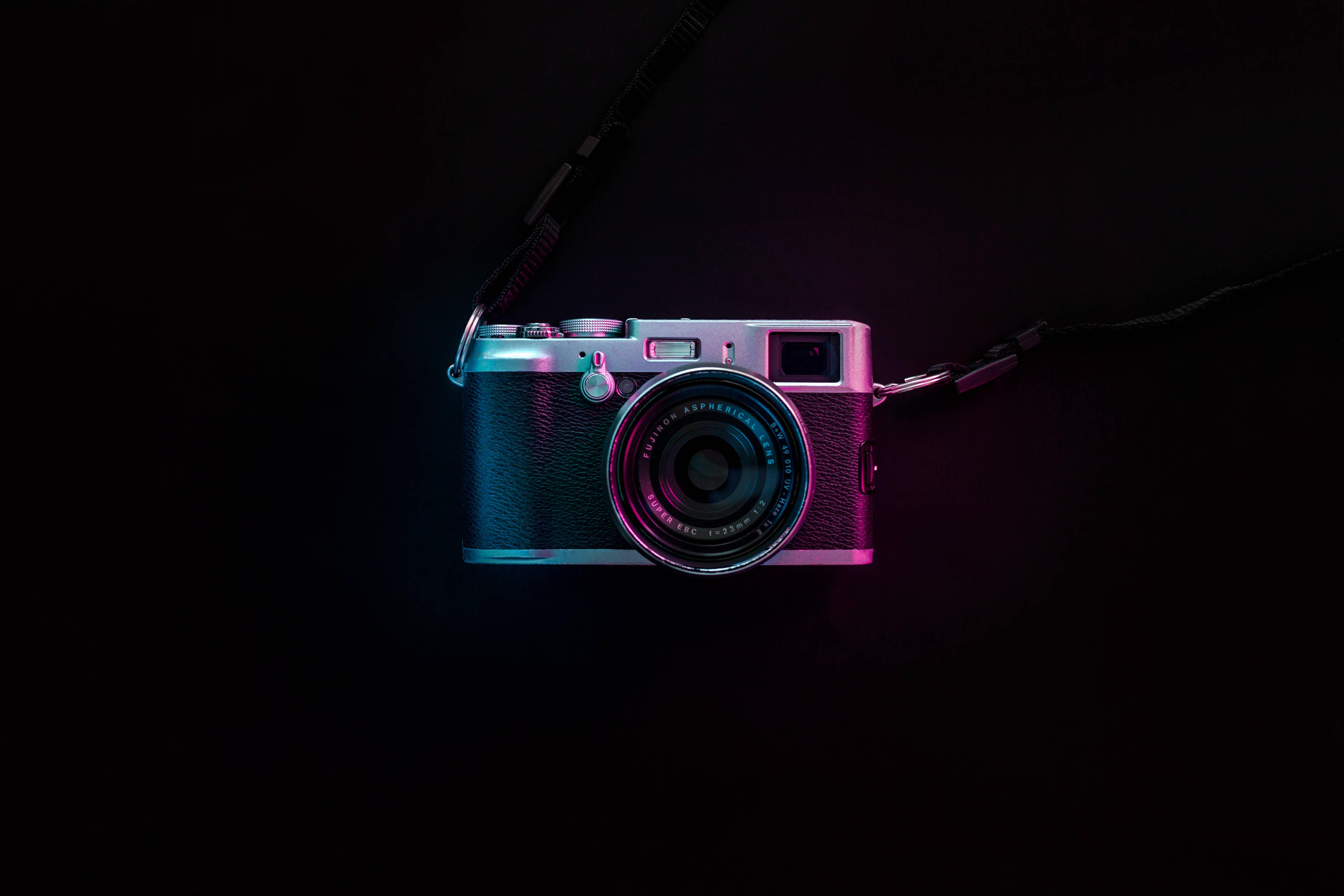 Capture the Magic of Life with a Black and Silver SLR Camera — 4988x3325 wallpaper