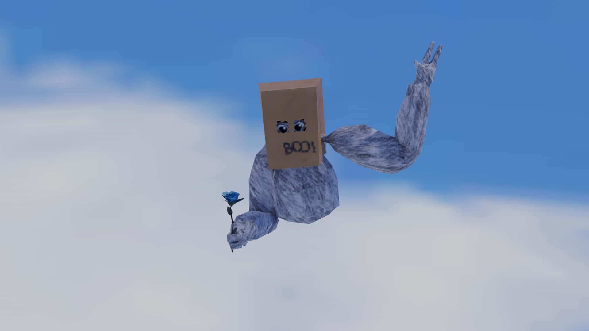 Cardboard Box Head Sky Gorilla Tag Picture — 1920x1080 wallpaper