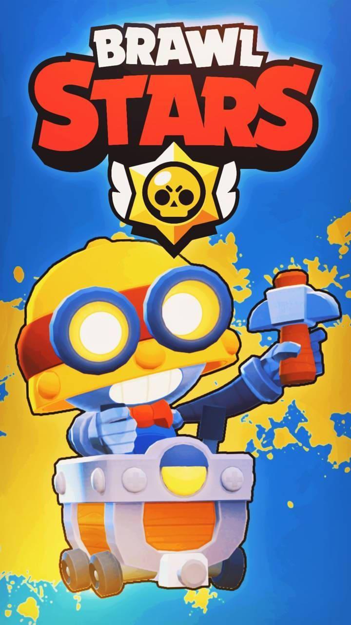 Carl the Superhero in Brawl Stars — 720x1280 wallpaper