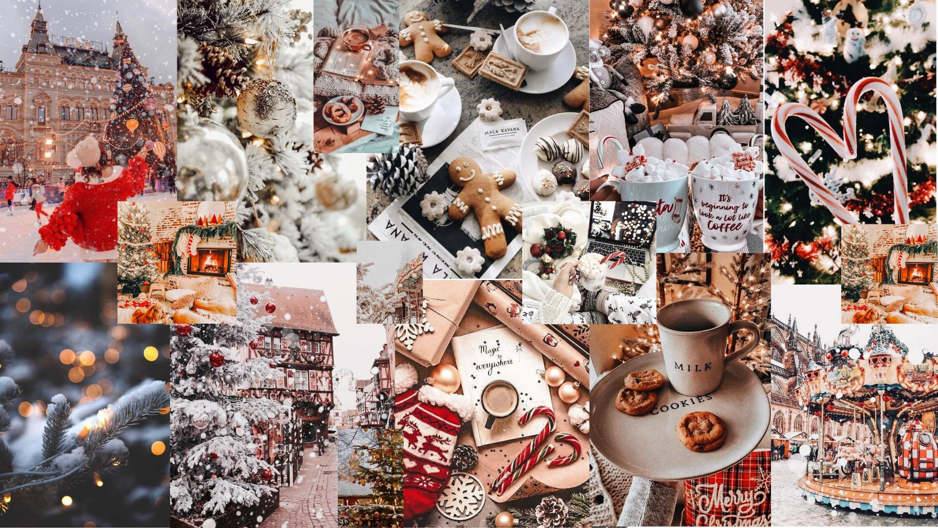 Carnival Christmas Collage — 1920x1080 wallpaper