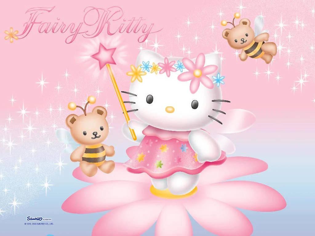 Cartoon Fairy Hello Kitty PFP — 1024x768 wallpaper