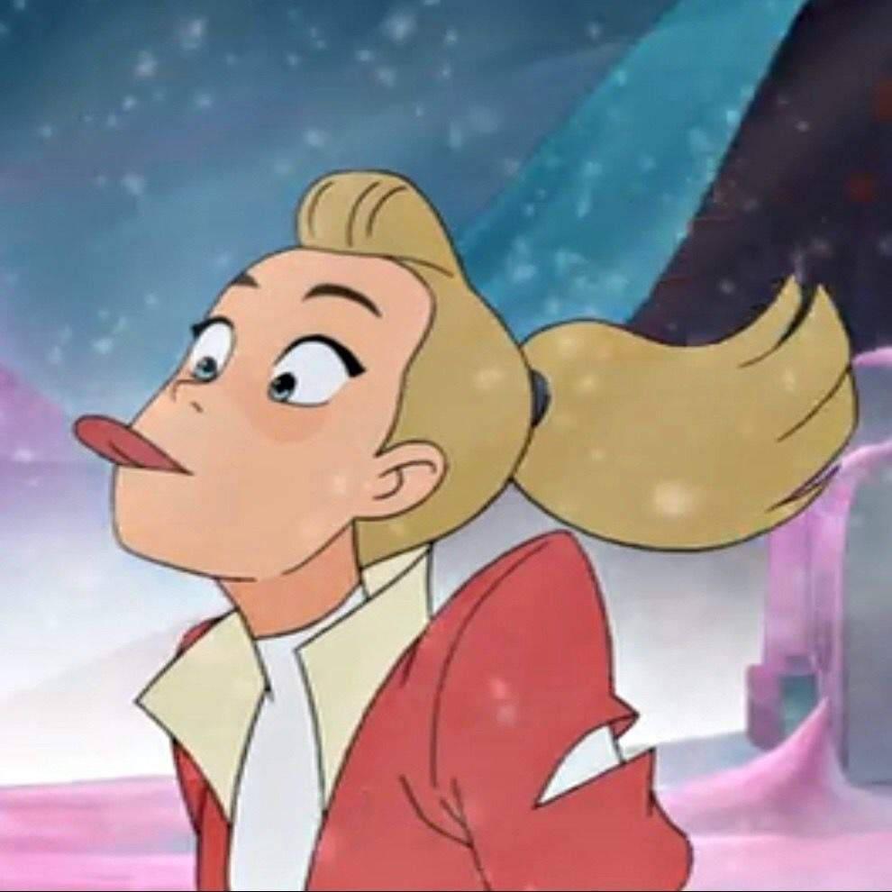 Cartoon Girl With Tongue Out Instagram PFP — 990x990 wallpaper