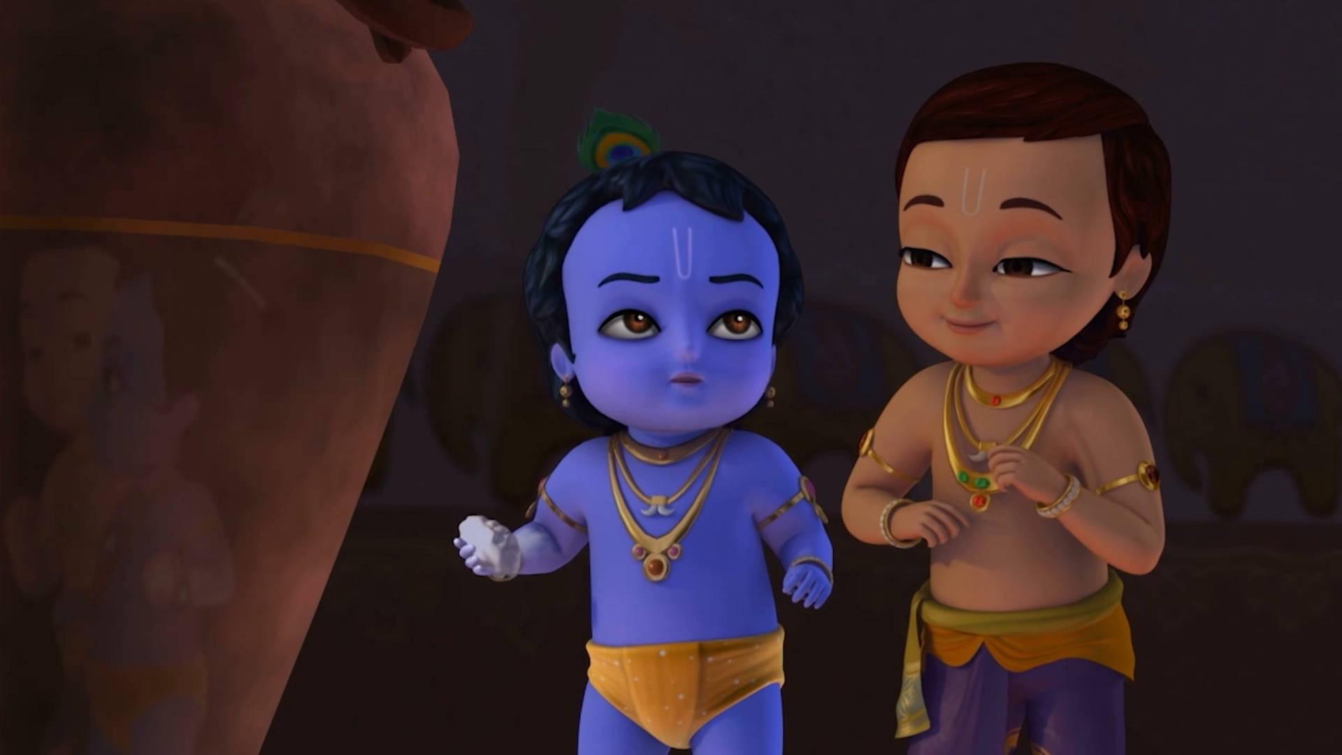 Cartoon Krishna And Balram — 1920x1080 wallpaper