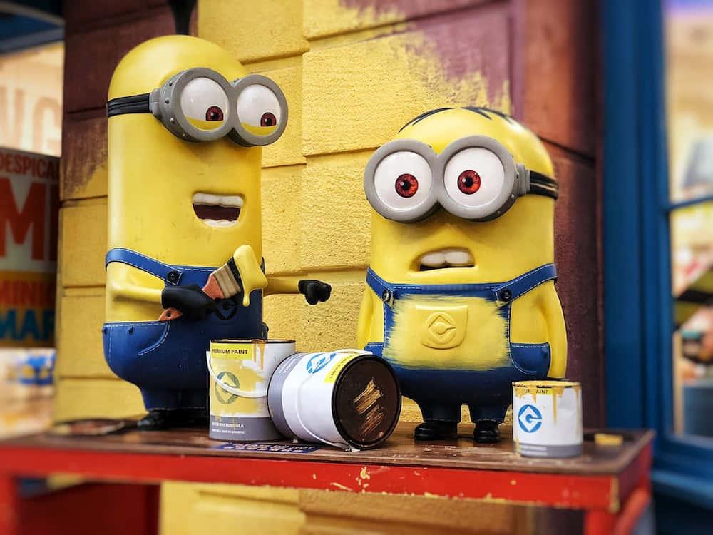 Cartoon Painting Minions Picture — 1000x750 wallpaper