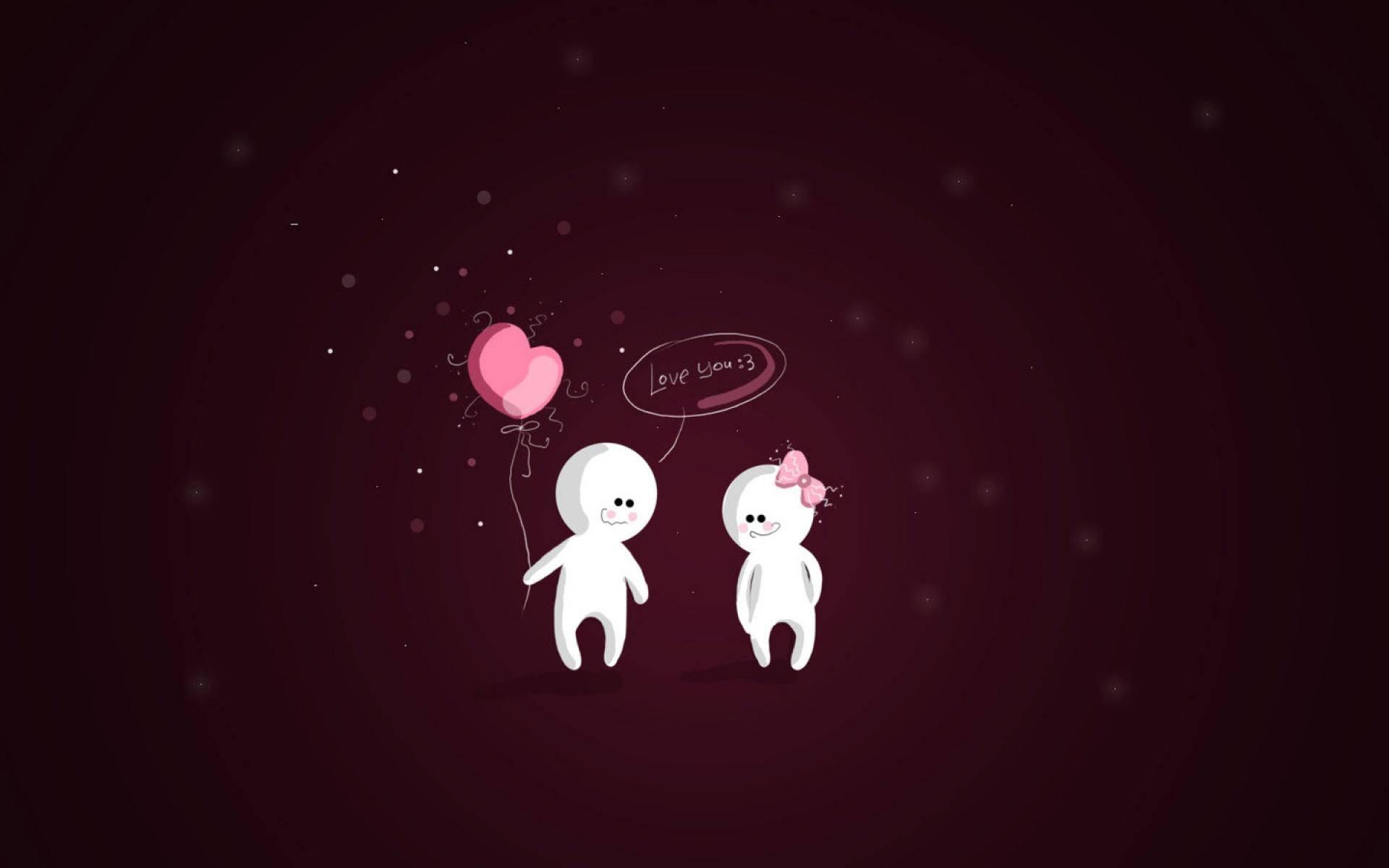 Cartoon Romantic Artwork — 1920x1200 wallpaper