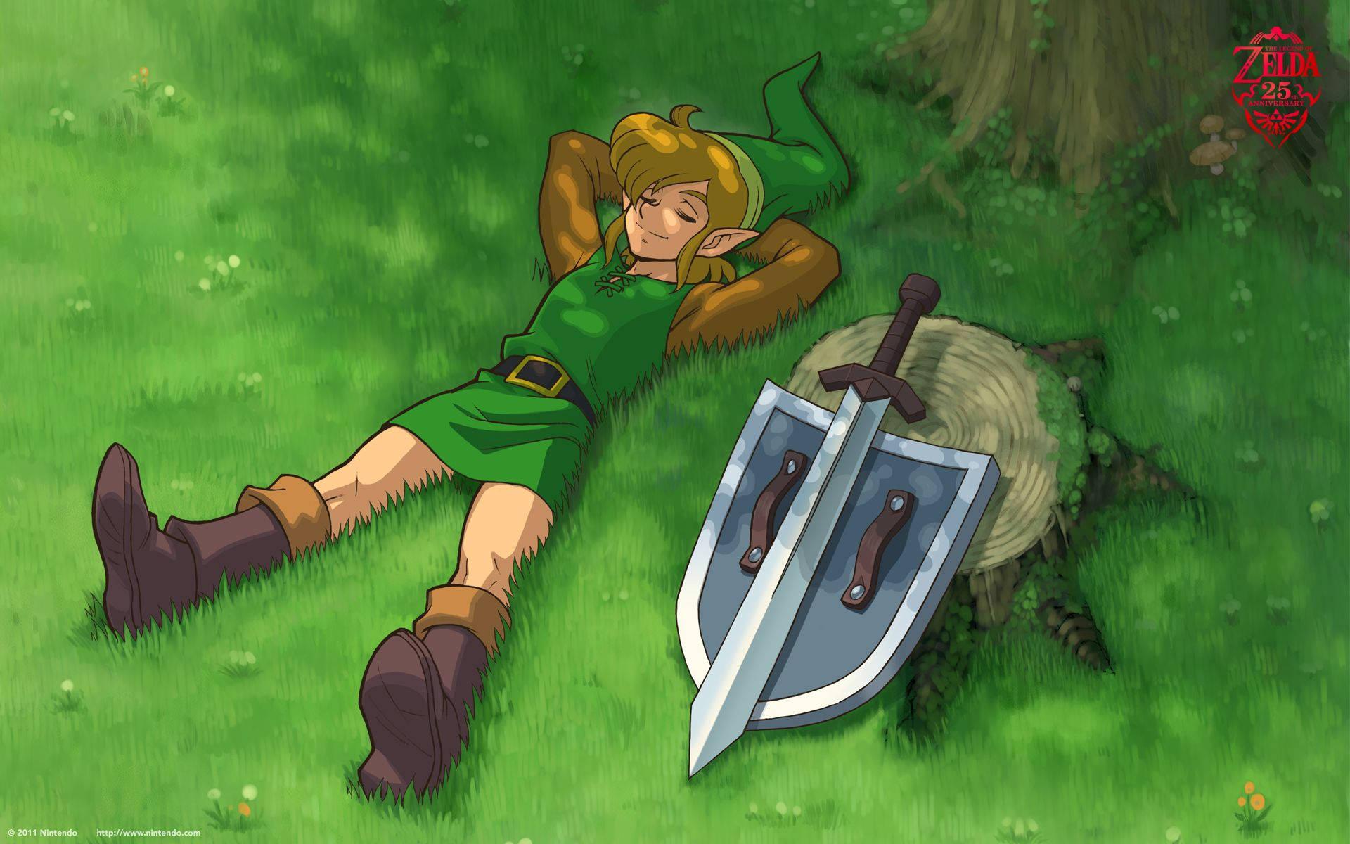 Celebrate 25 Years Of Legend Of Zelda — 1920x1200 wallpaper