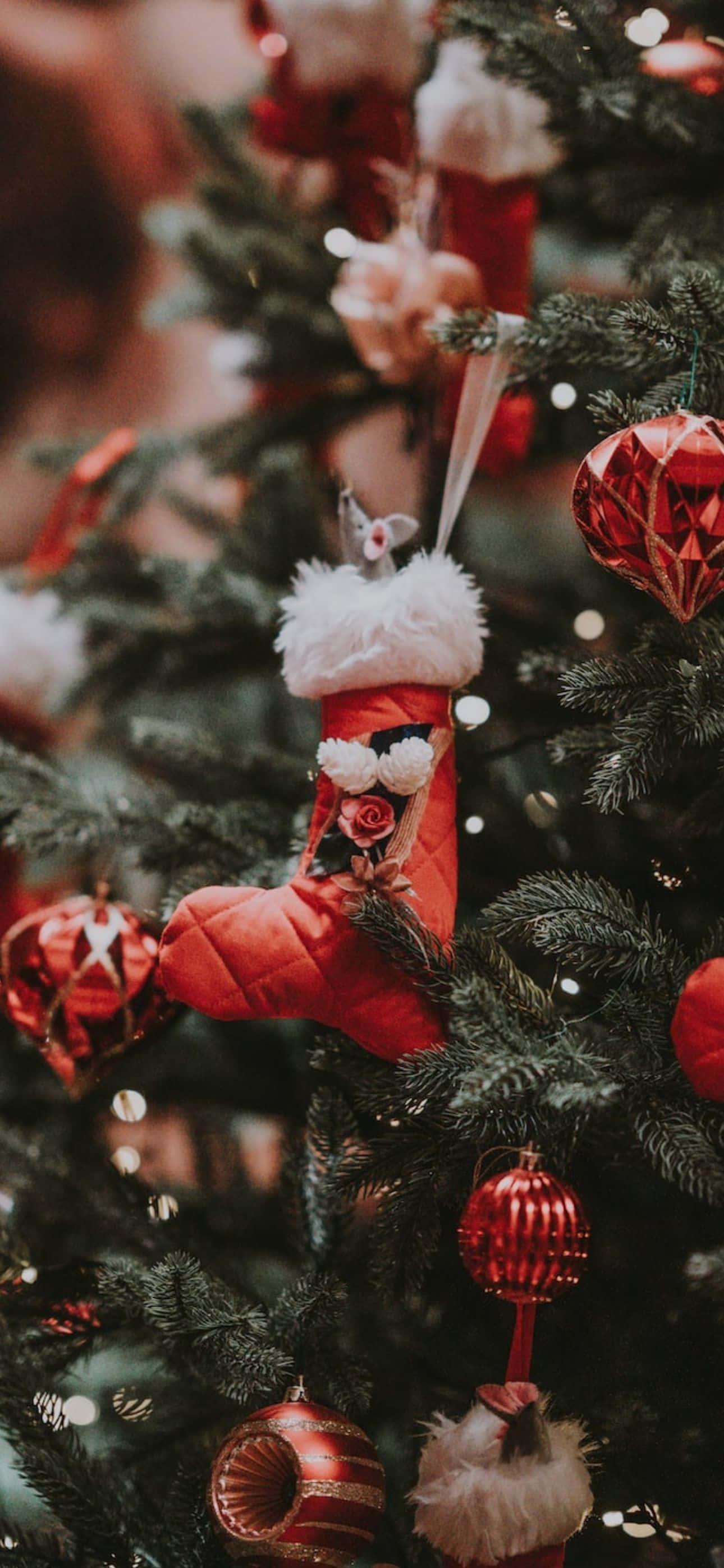 Celebrate Christmas With A Fun iPhone Background — 1290x2796 wallpaper