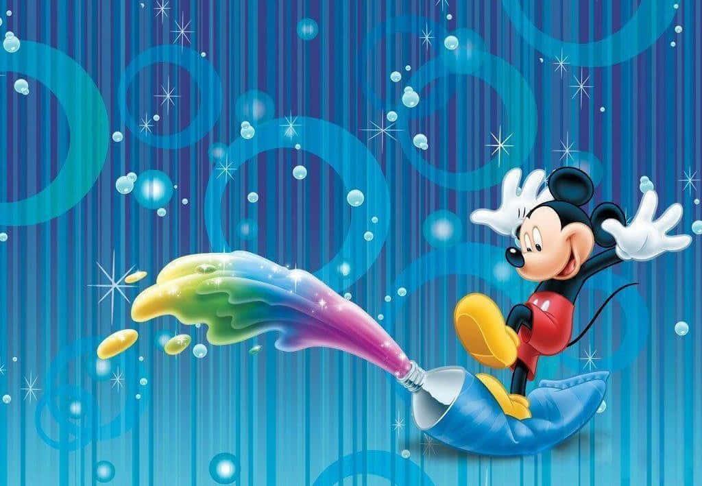 Celebrate joy and fun with Mickey Mouse — 1024x709 wallpaper
