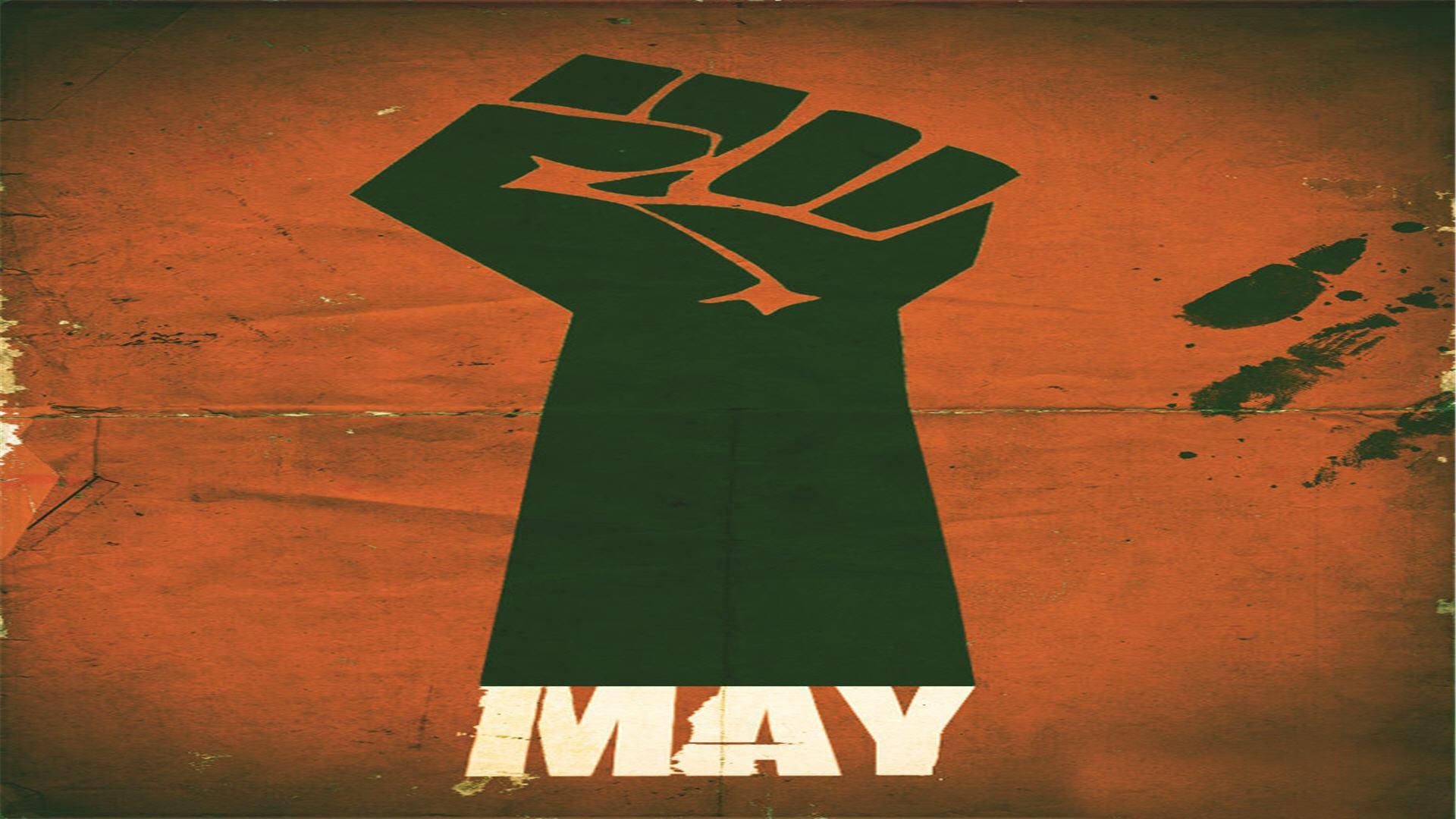 Celebrate Labor Day and May with this Fist Symbol — 1920x1080 wallpaper