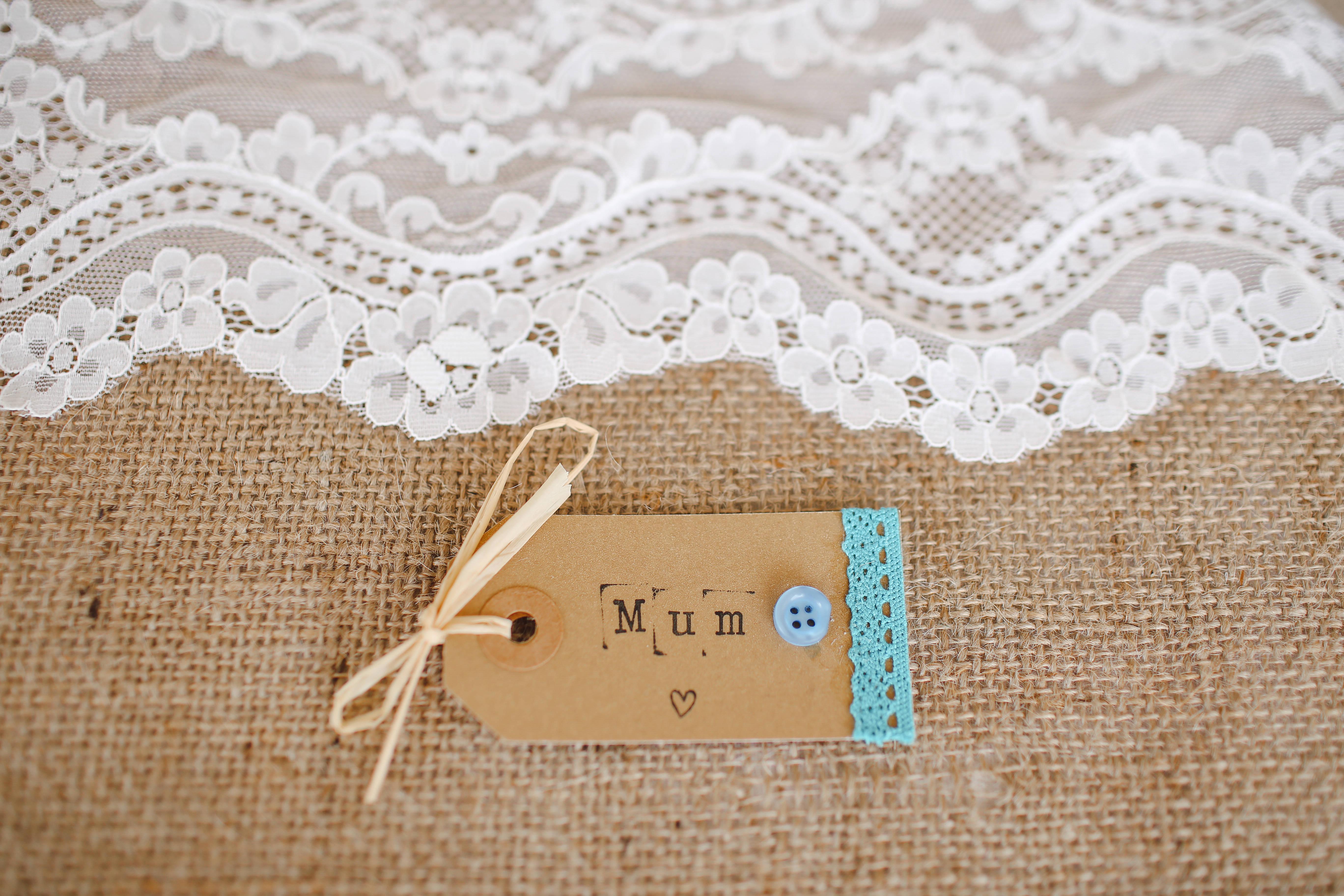 Celebrate Mothers Day with a beautiful lace tag — 5472x3648 wallpaper