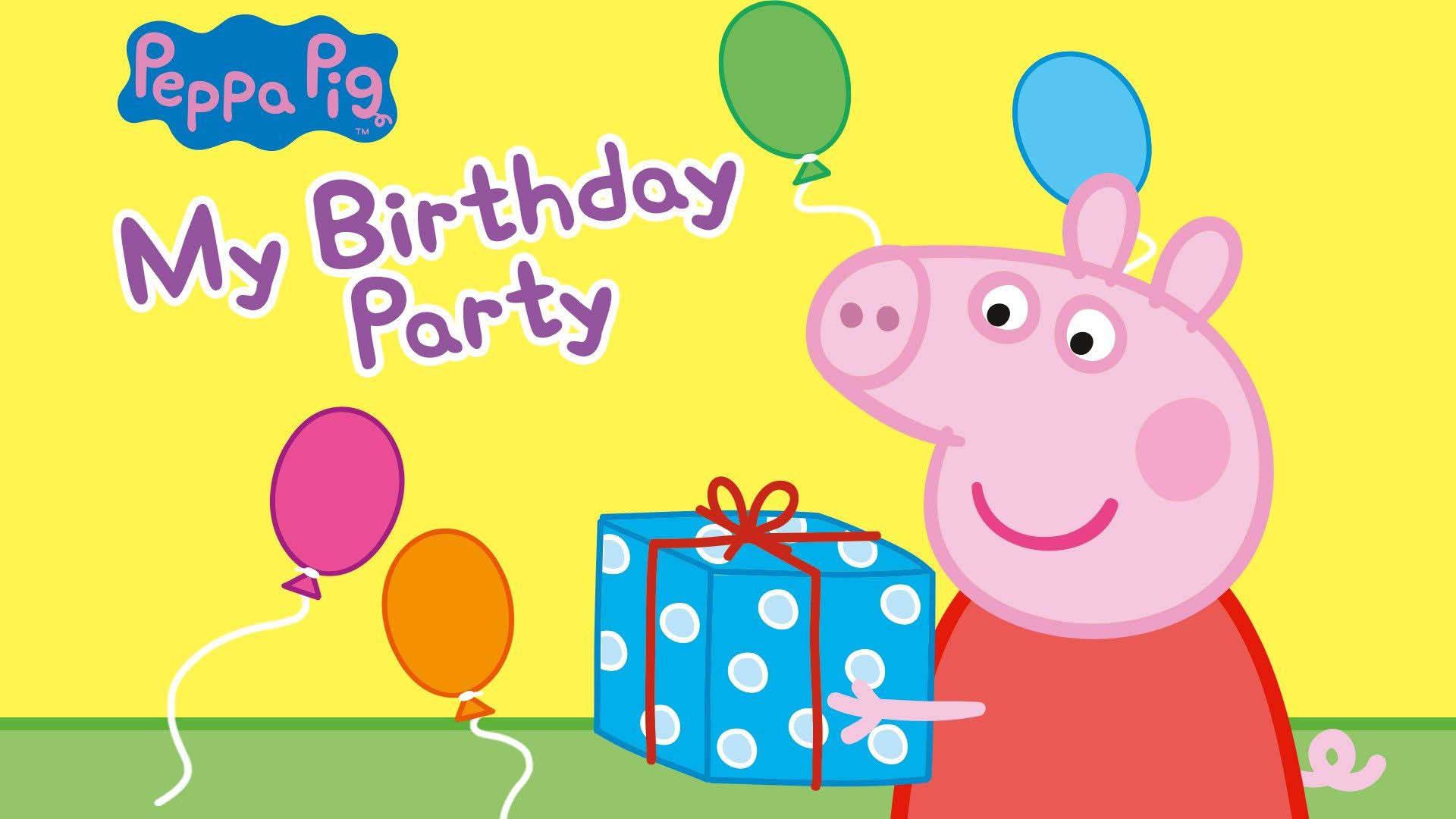 Celebrate Peppa Pig's Birthday! — 1920x1080 wallpaper
