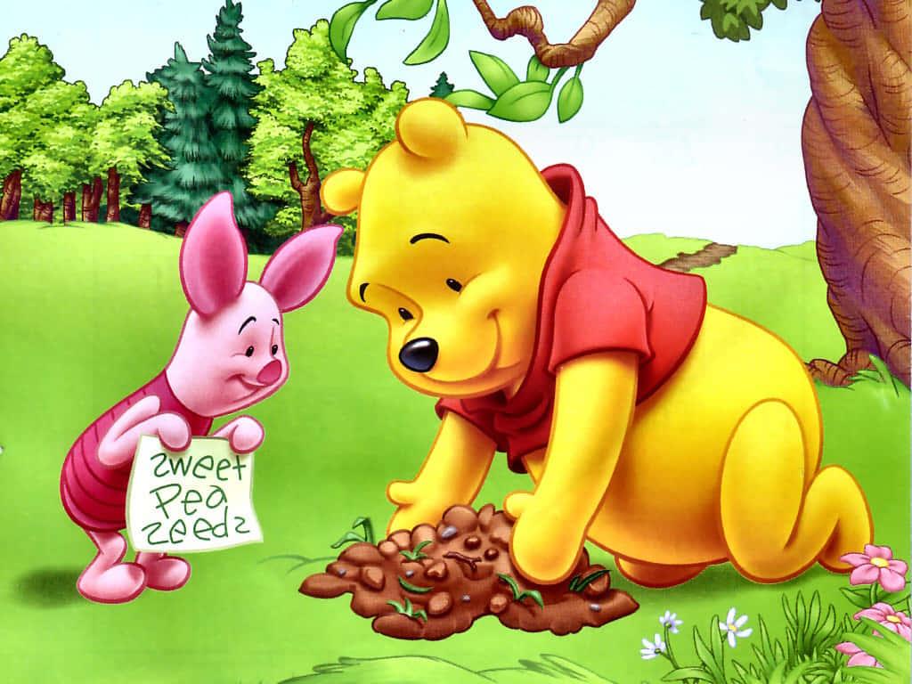 Celebrate the Great Outdoors with Winnie The Pooh! — 1024x768 wallpaper
