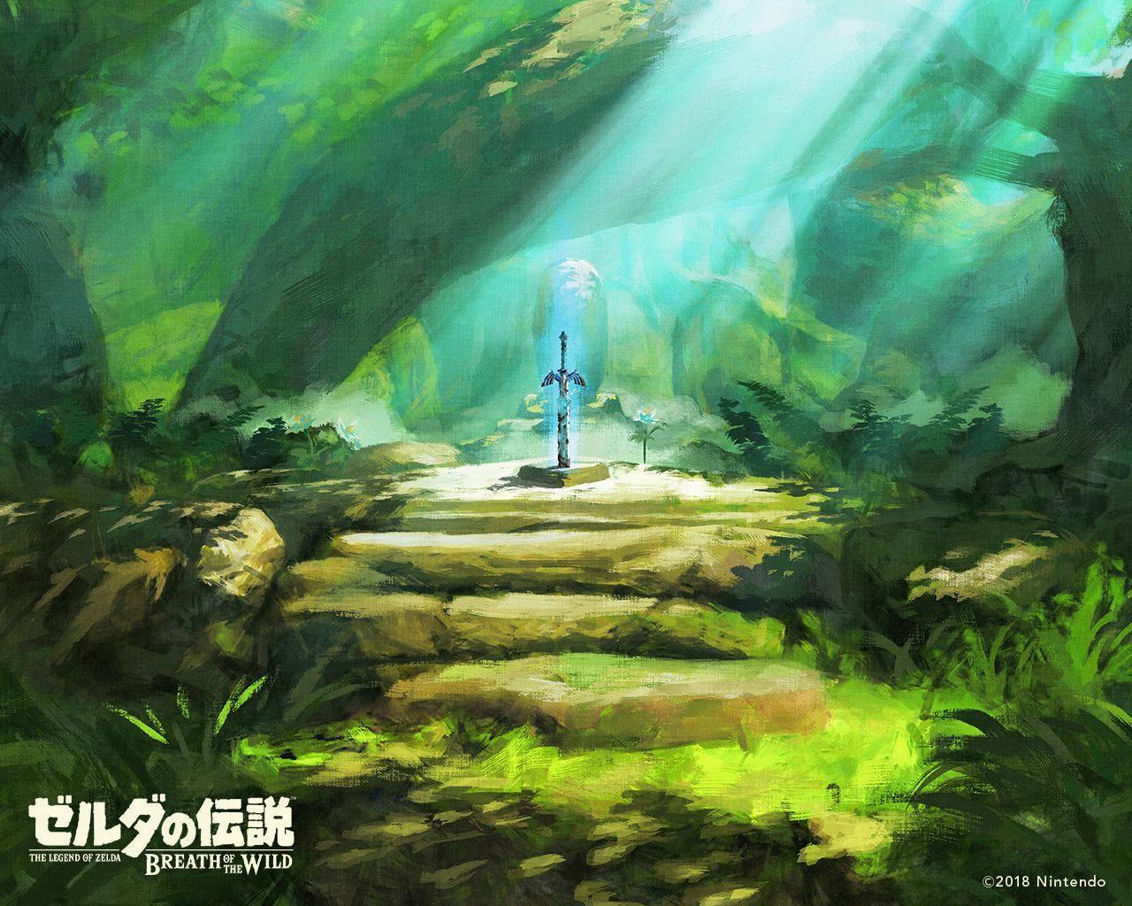 Celebrate the Release of The Legend of Zelda: Breath of the Wild — 1280x1024 wallpaper