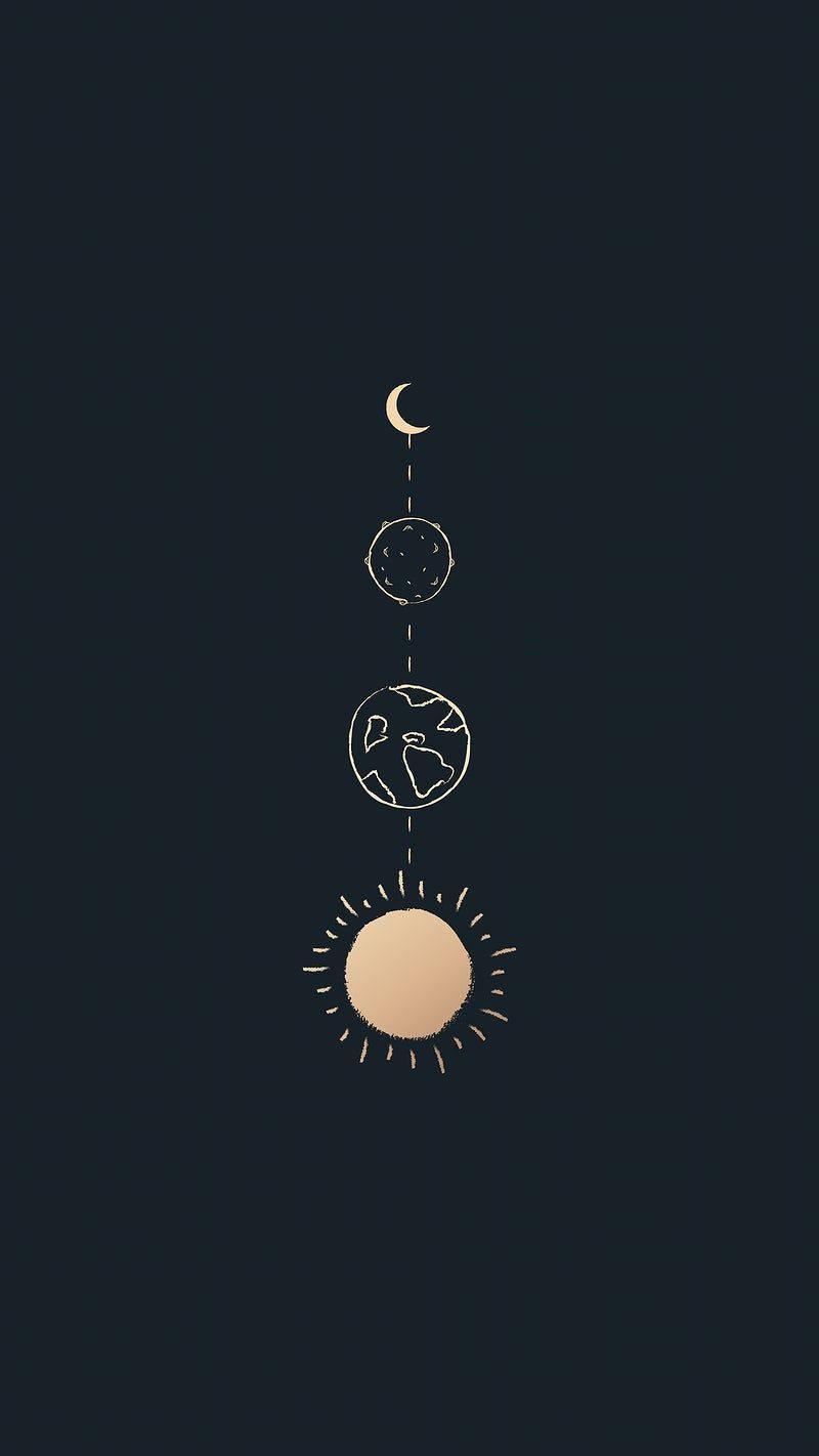 Celestial Planets Pretty Phone — 800x1422 wallpaper