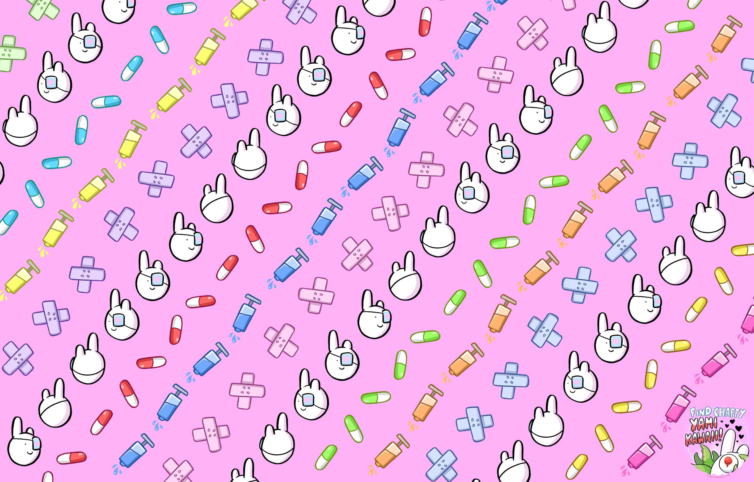 Chaffy the Cute and Quirky Kawaii Character — 3200x2048 wallpaper