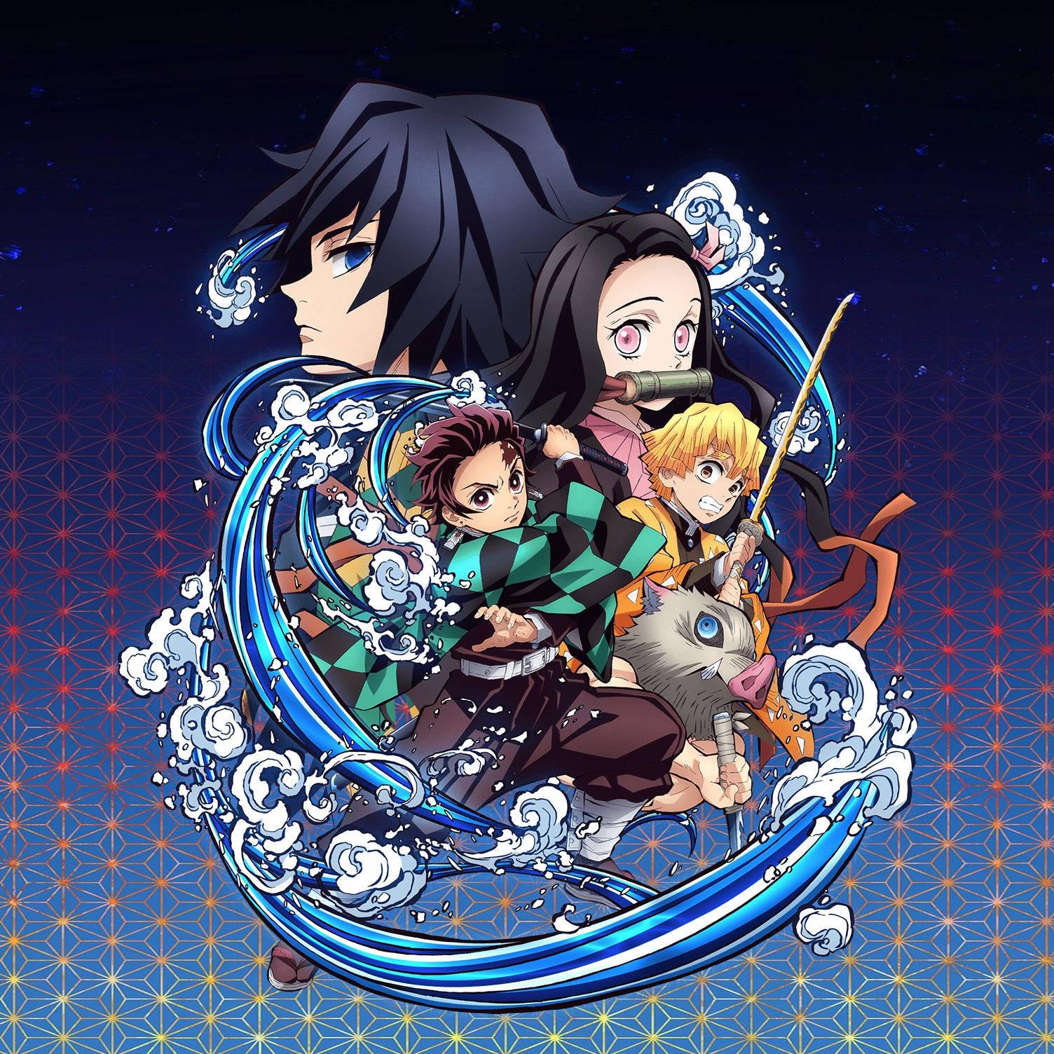 Character Collage In Demon Slayer PFP — 1504x1504 wallpaper