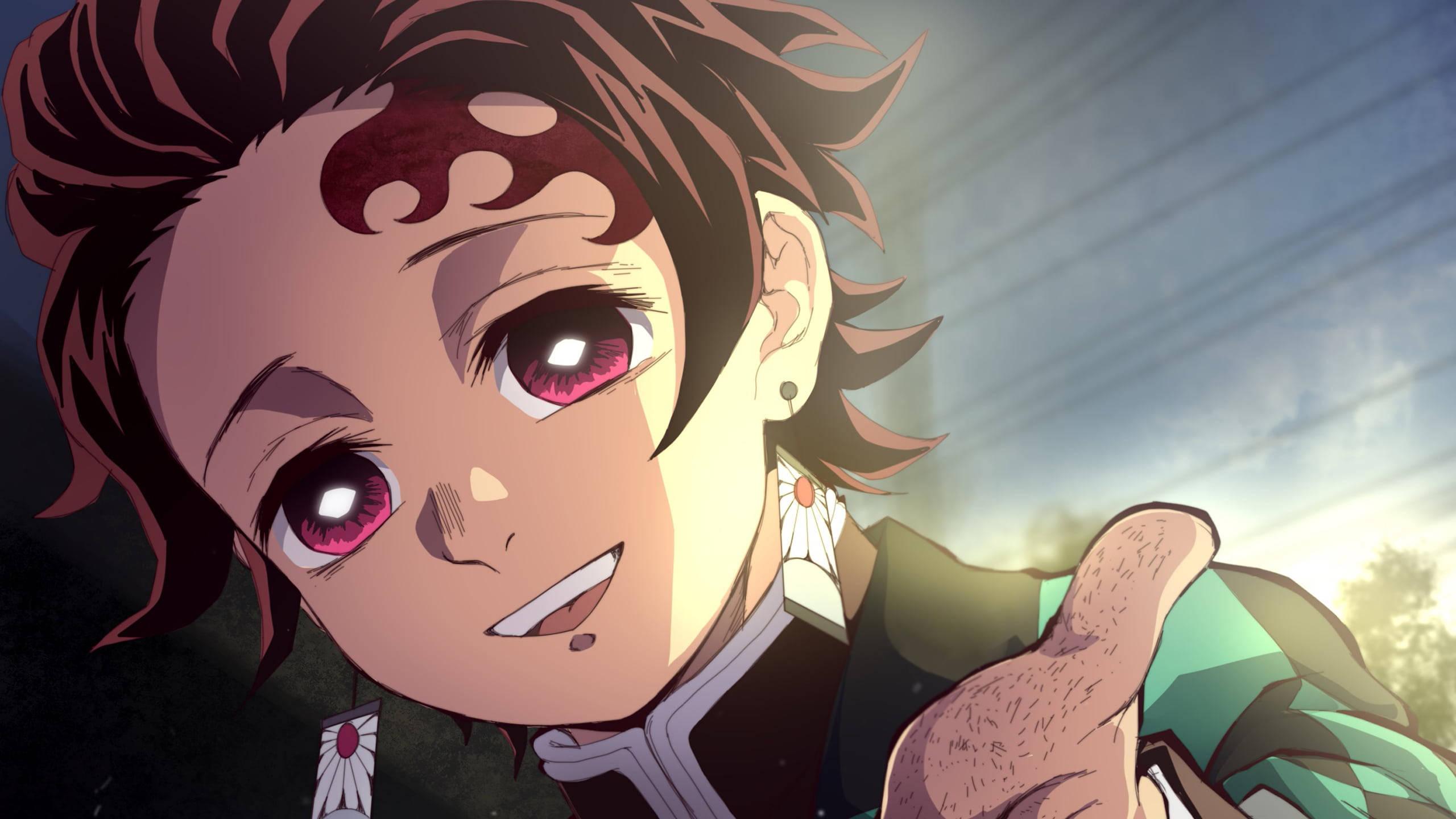 Charming Tanjiro PFP — 2560x1440 wallpaper
