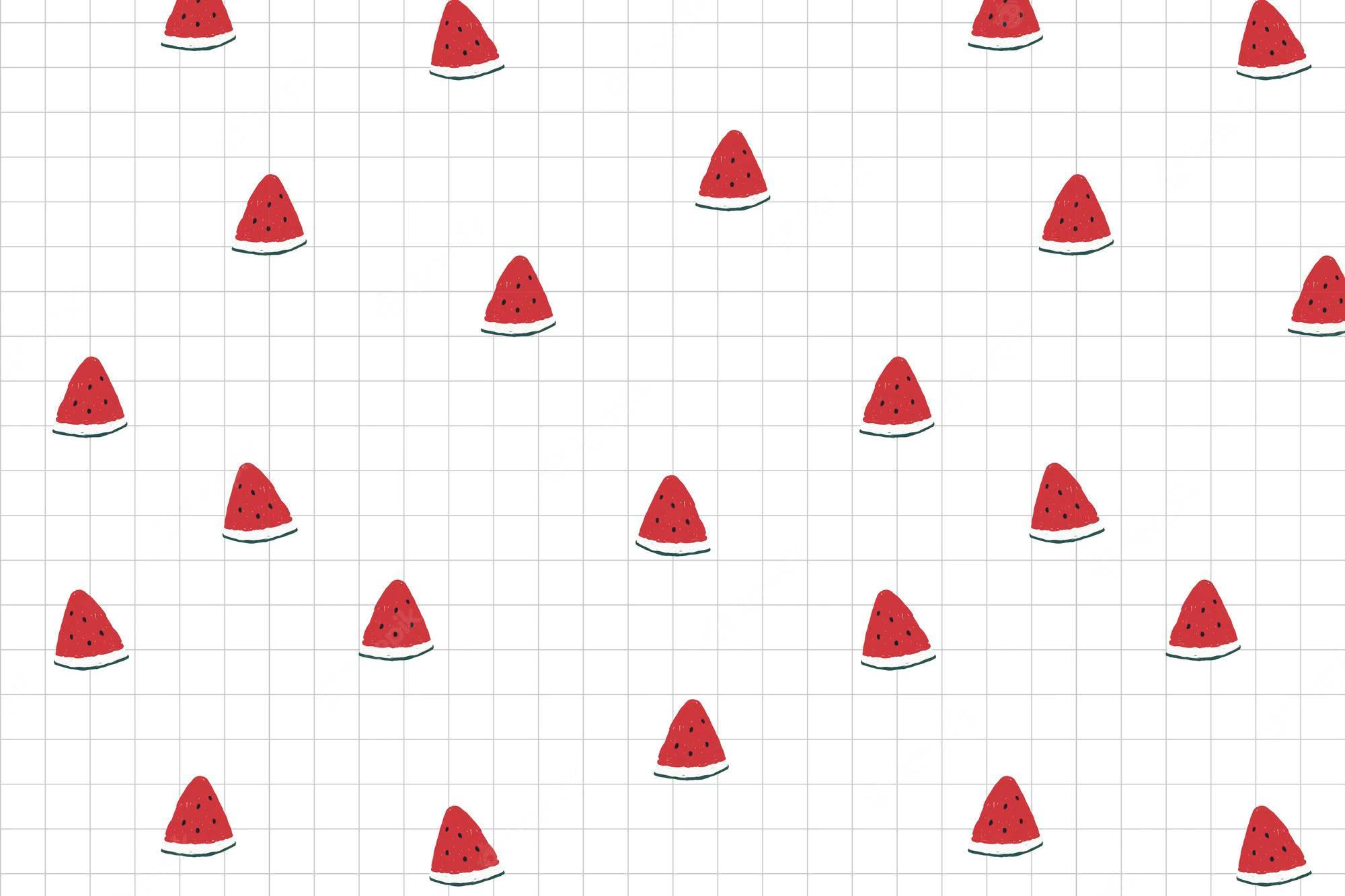 Checkered Watermelon Summer iPhone — 2000x1333 wallpaper
